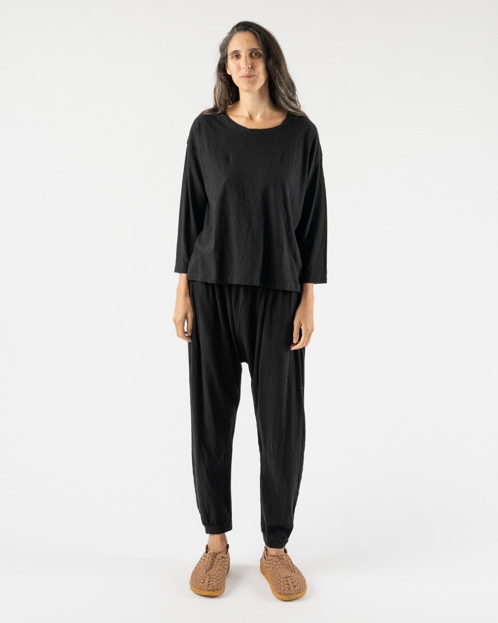Ichi Antiquités Knit Pullover in Black