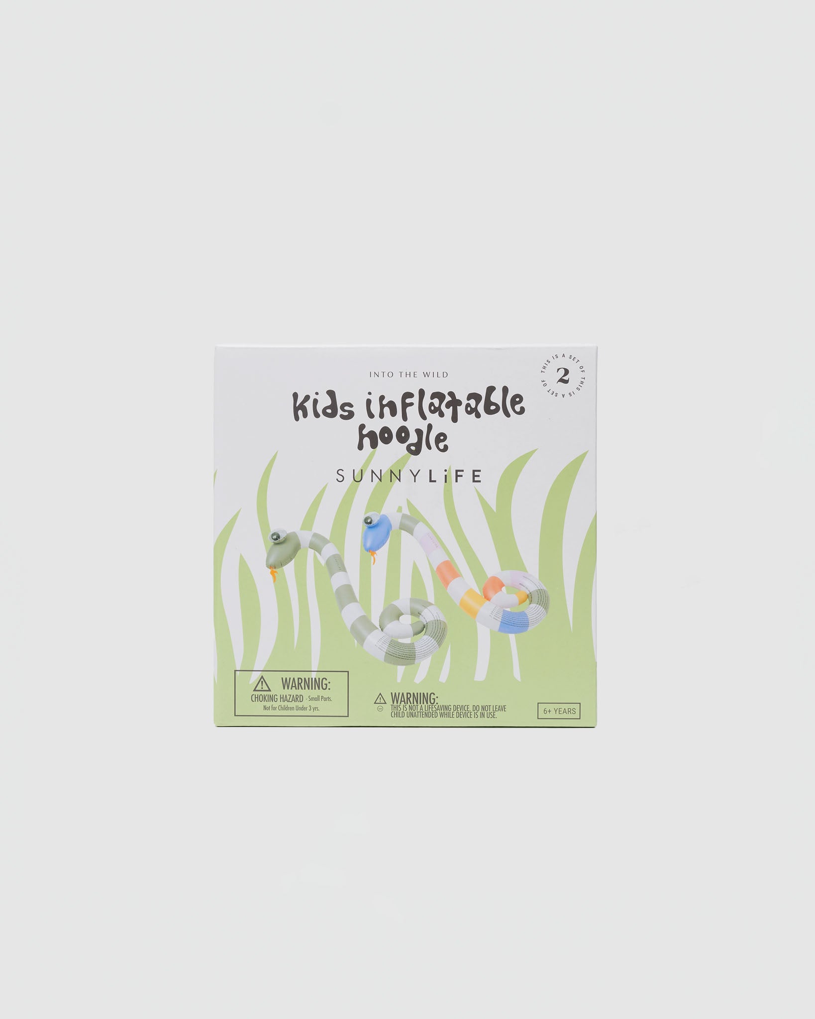 Sunnylife Kids Inflatable Noodle Into the Wild Multi Set of 2