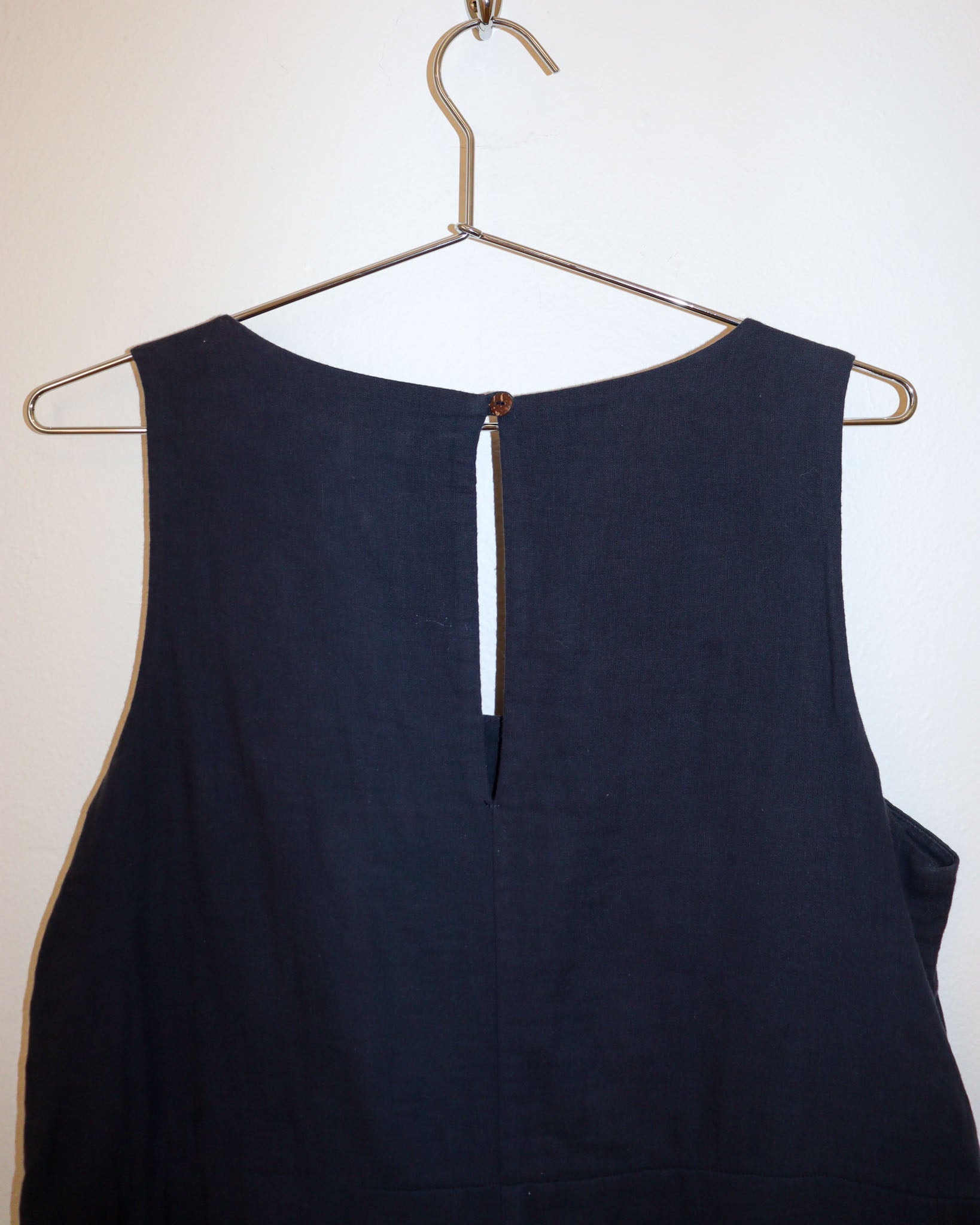 Pre-owned: It is Well LA Cotton Jumpsuit in Dark Navy