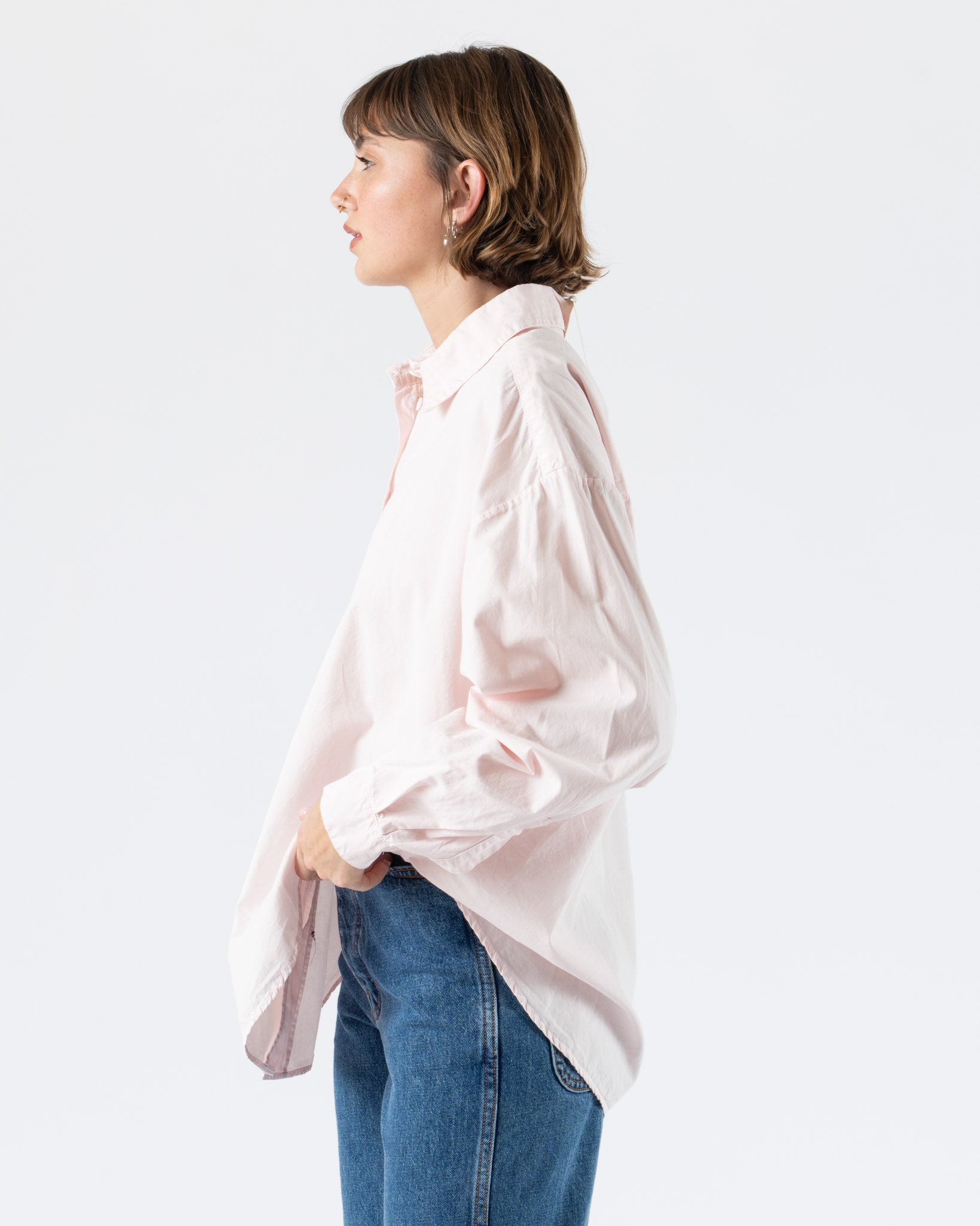 Jesse Kamm Alberta Shirt in Prima Pink