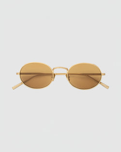 Tejesta JPG Sunglasses in Matte Yellow Gold