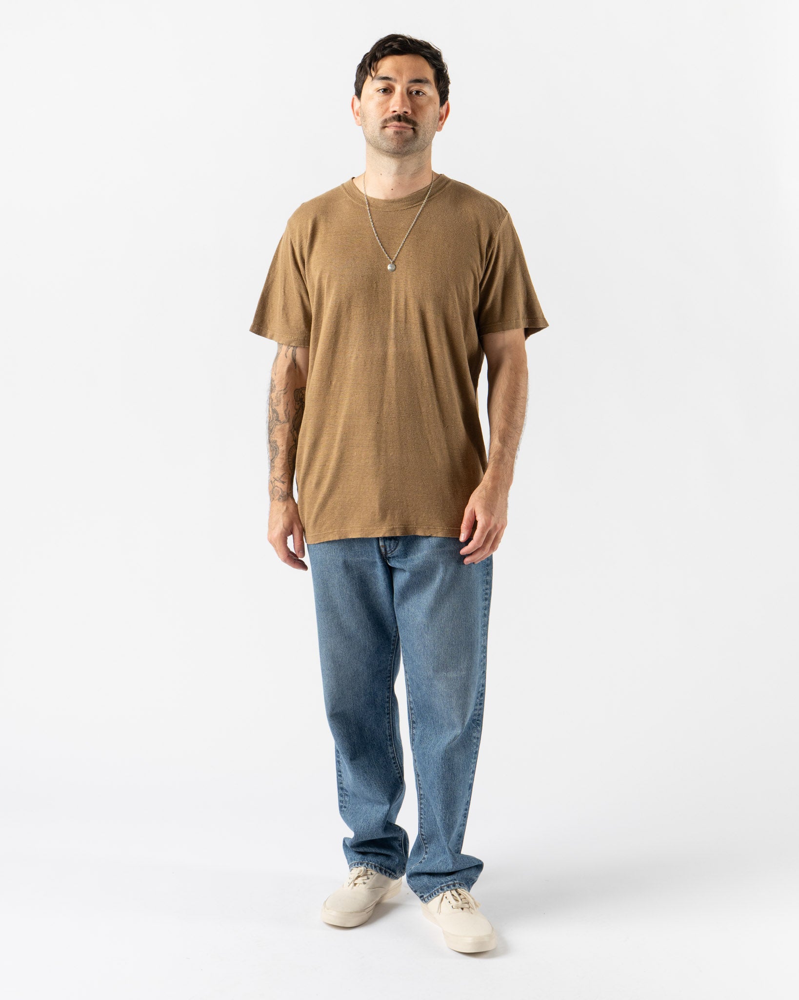 Jungmaven Mana 7 Tee in Coyote
