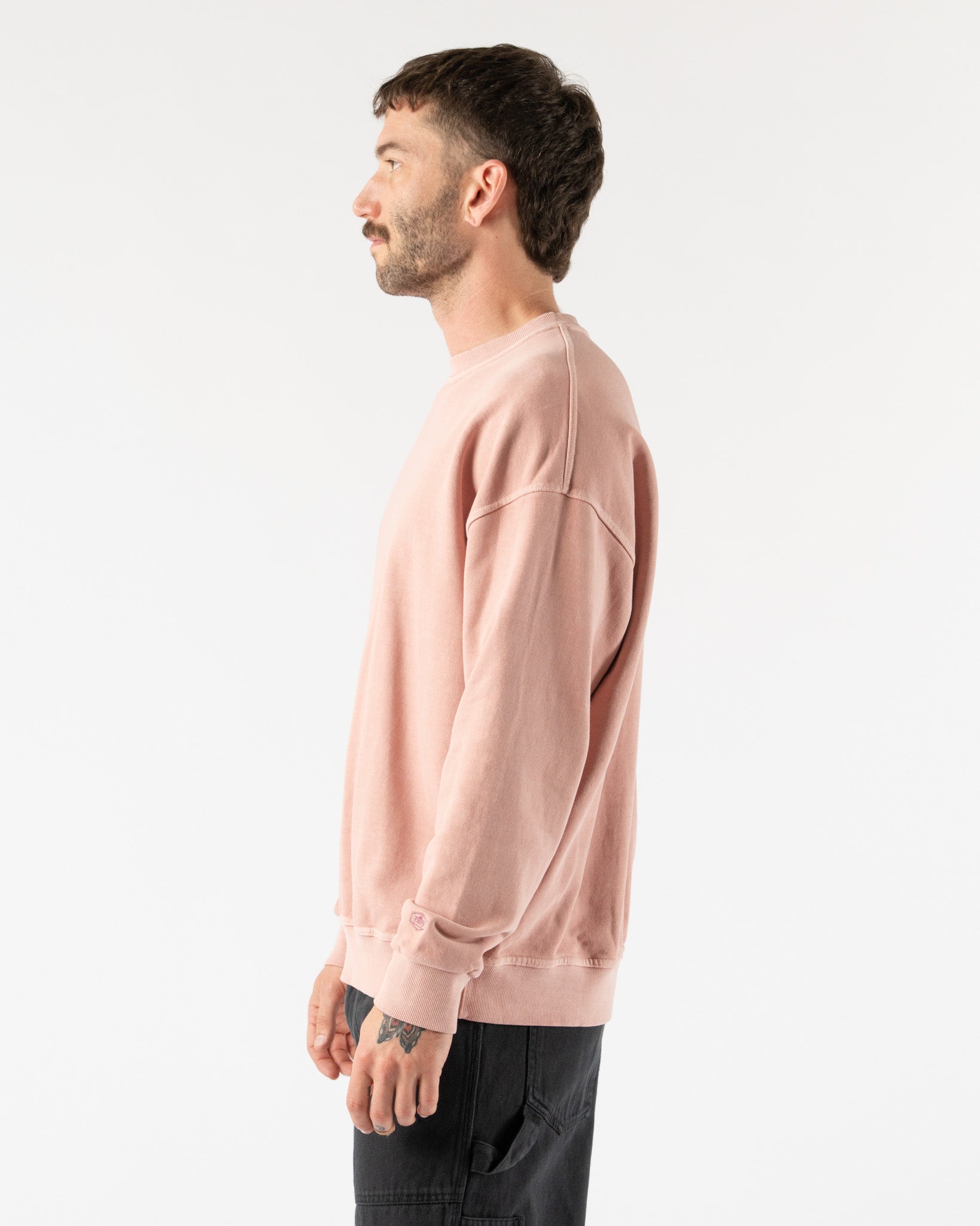 Kappy Pigment Sweatshirt in Dusty Pink