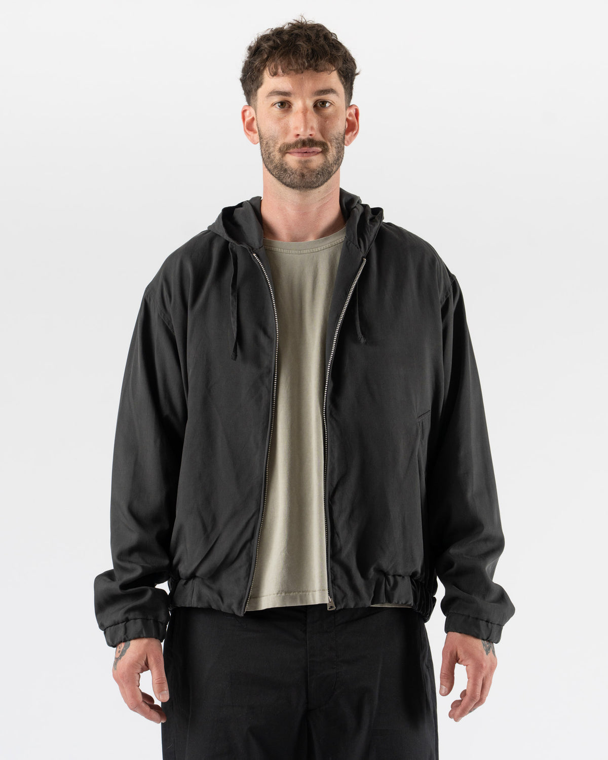 Kaptain Sunshine Mens Blouson in Fade Black Curated at Jake and Jones