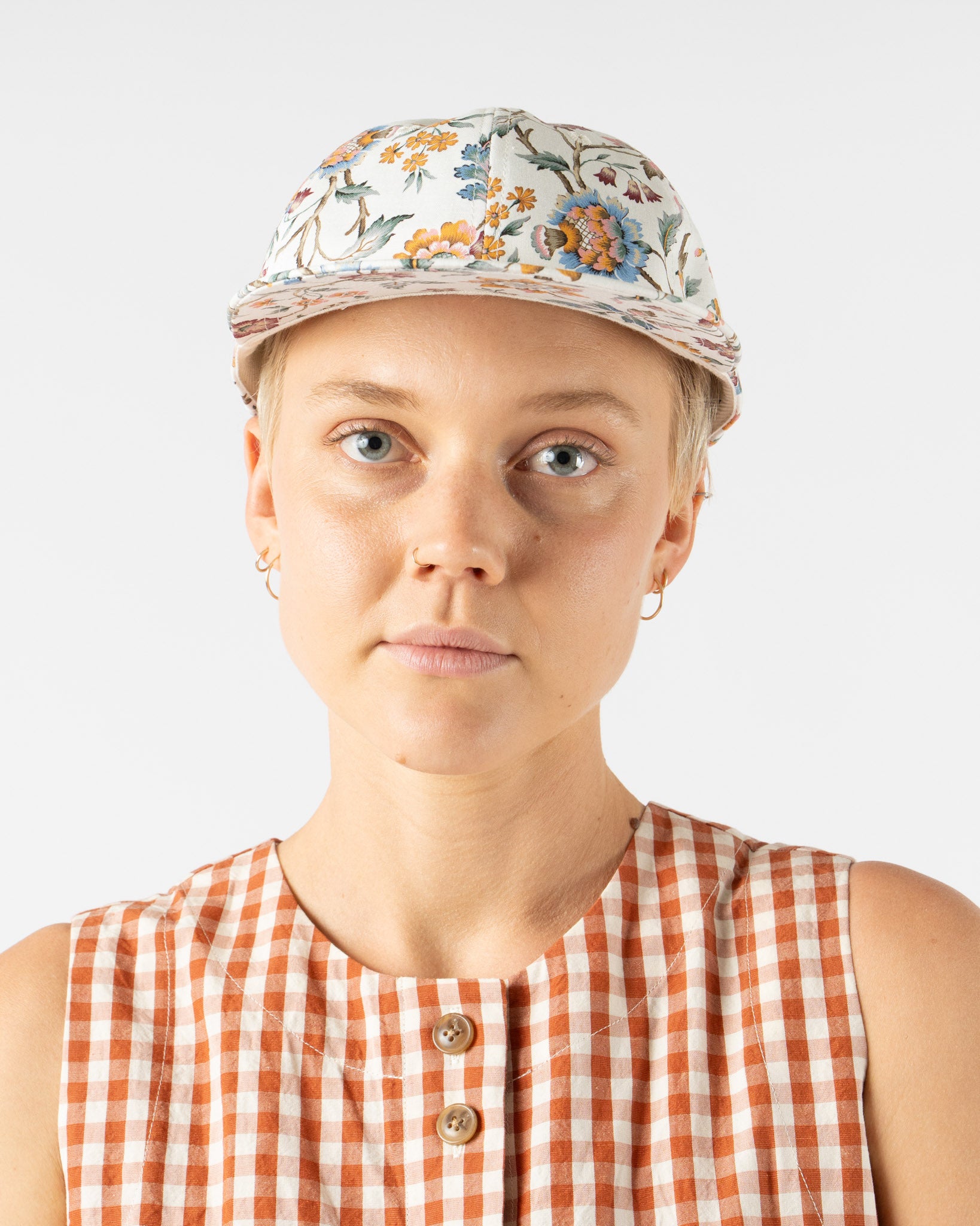 KasMaria Floral Paisley Cap