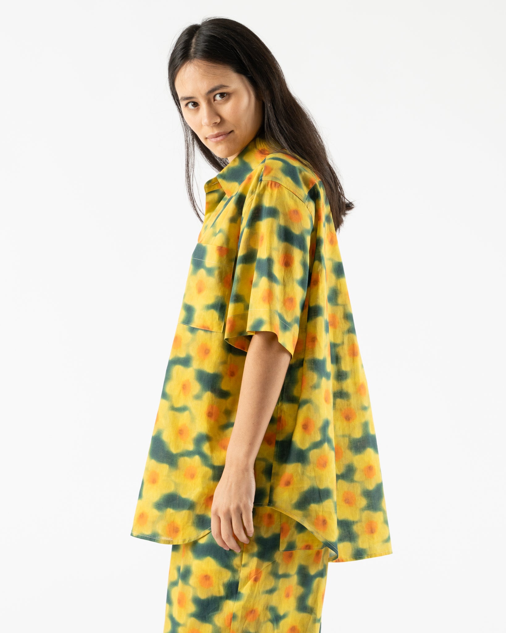 KasMaria Liberty of London Shirt in Daffodil Print