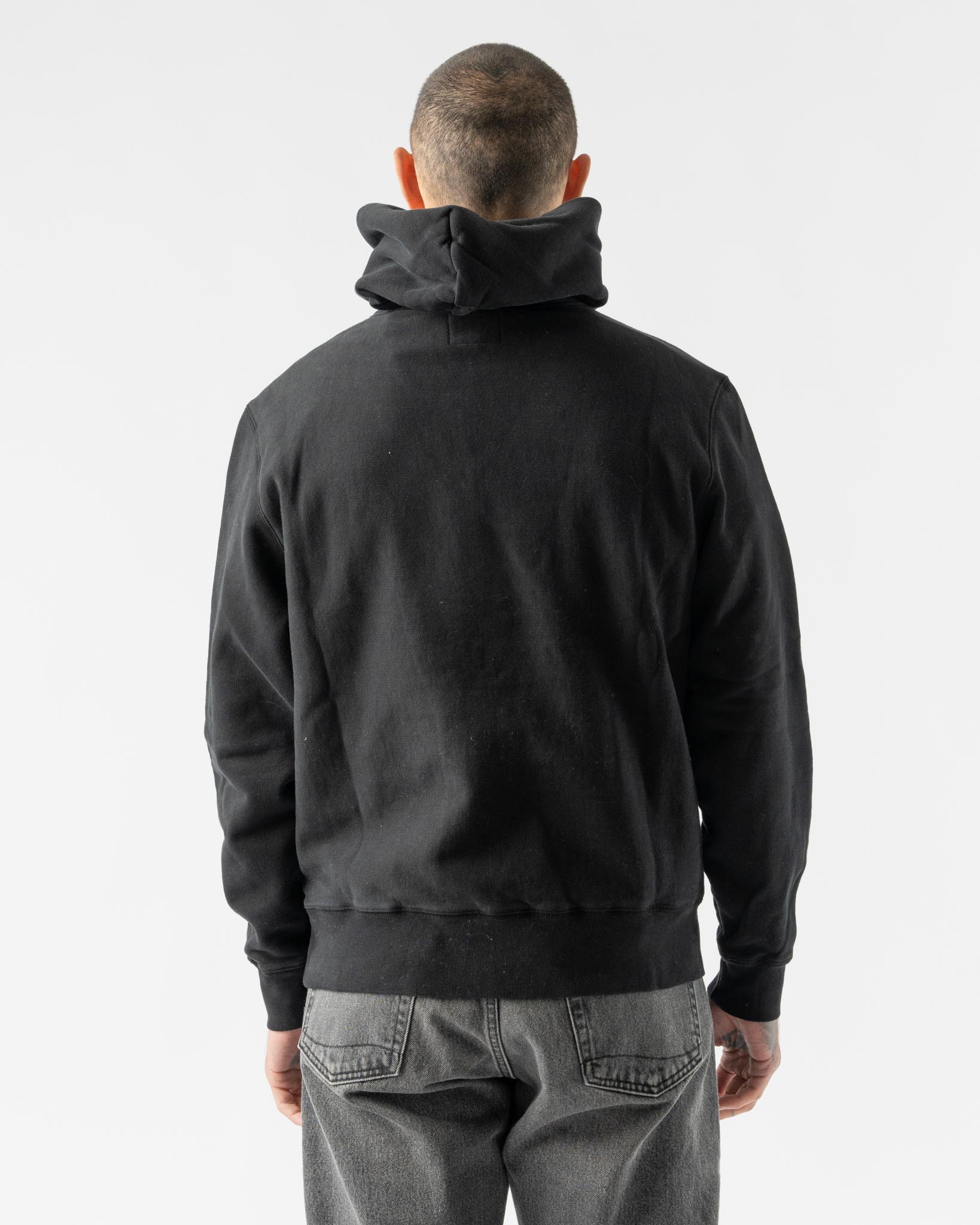 Knickerbocker Arctic Knit Hoodie in Black