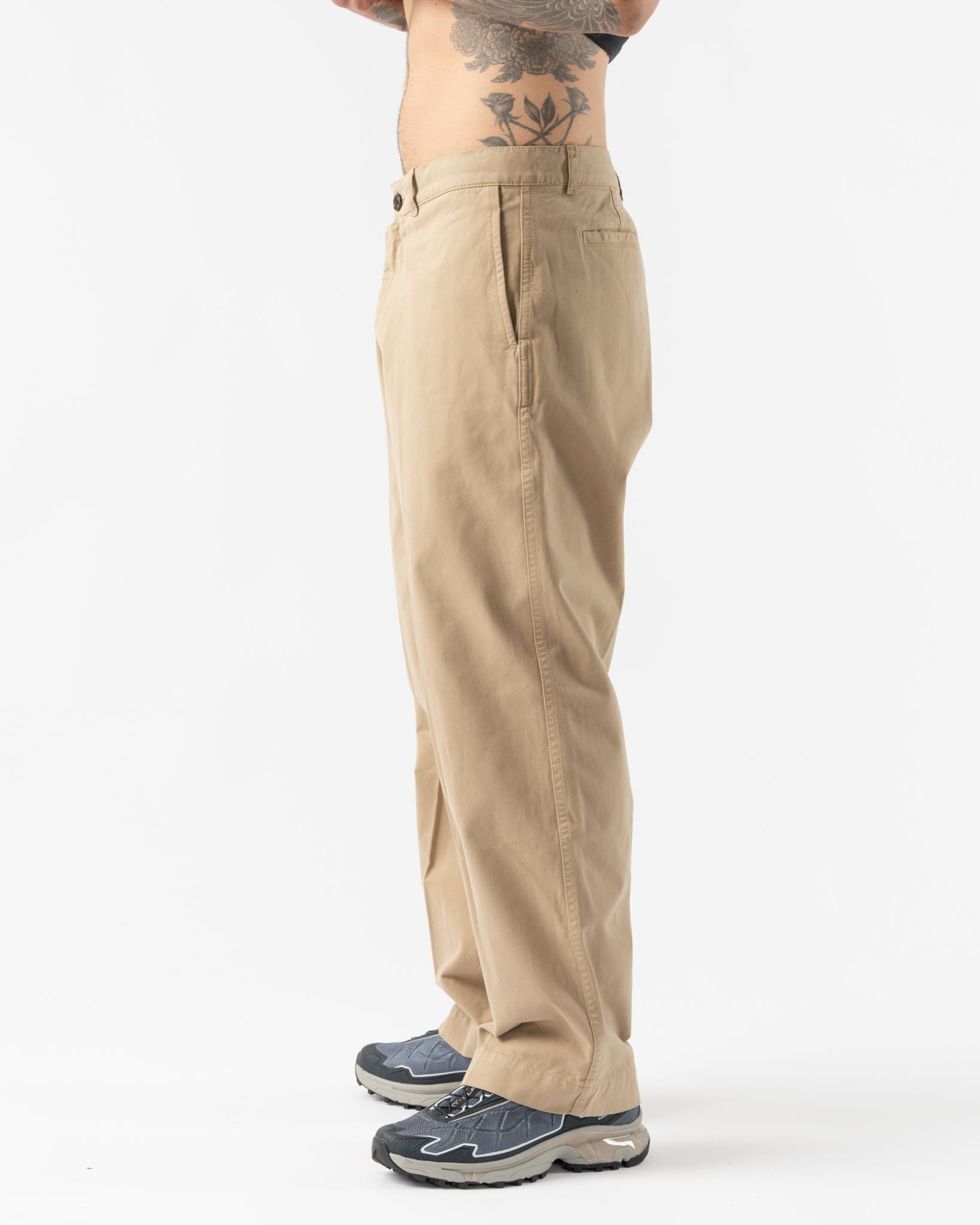 Knickerbocker Staff Chino Twill Pant in Khaki