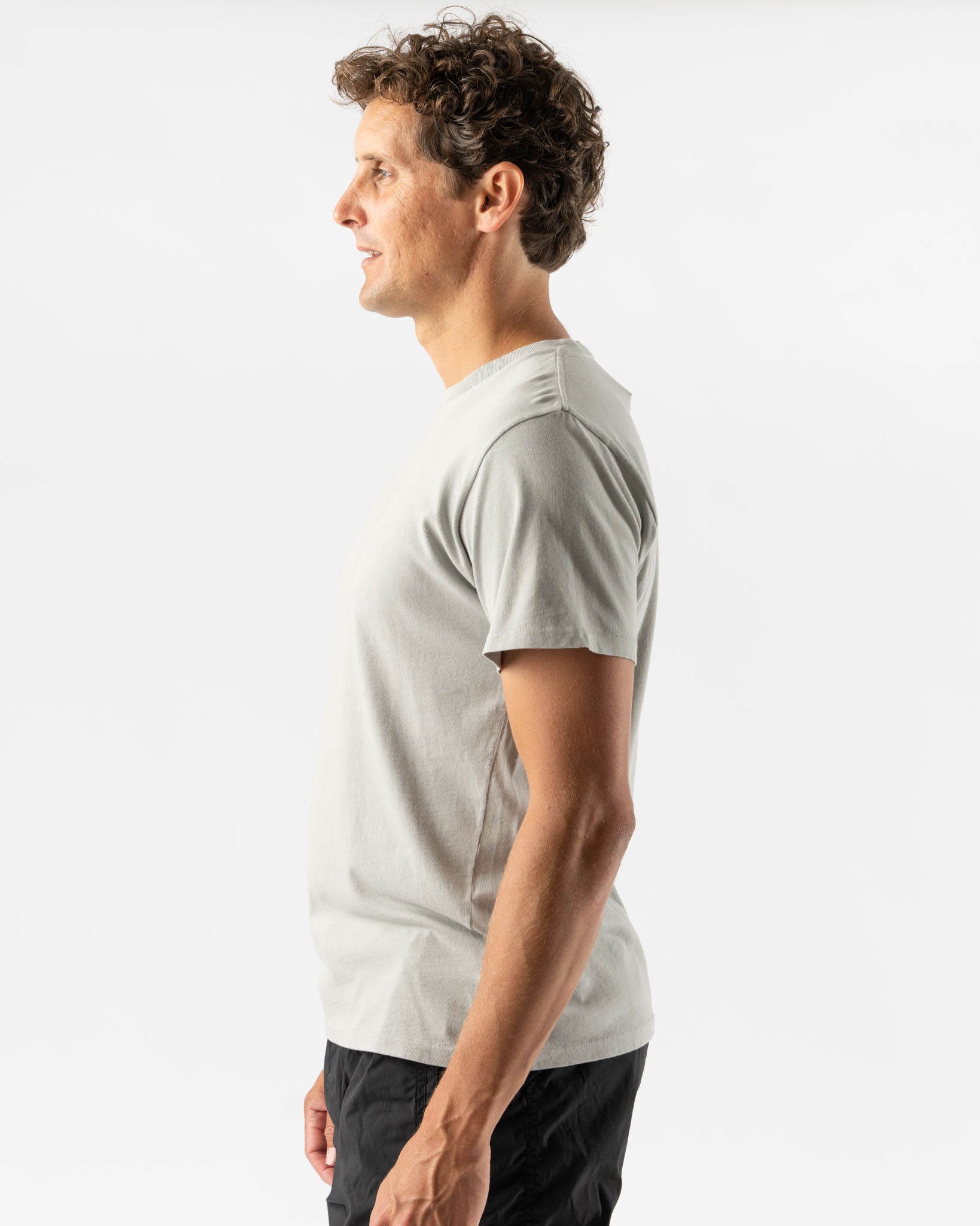 Lady White Co. LW121 Lite Jersey T-Shirt in Post Grey
