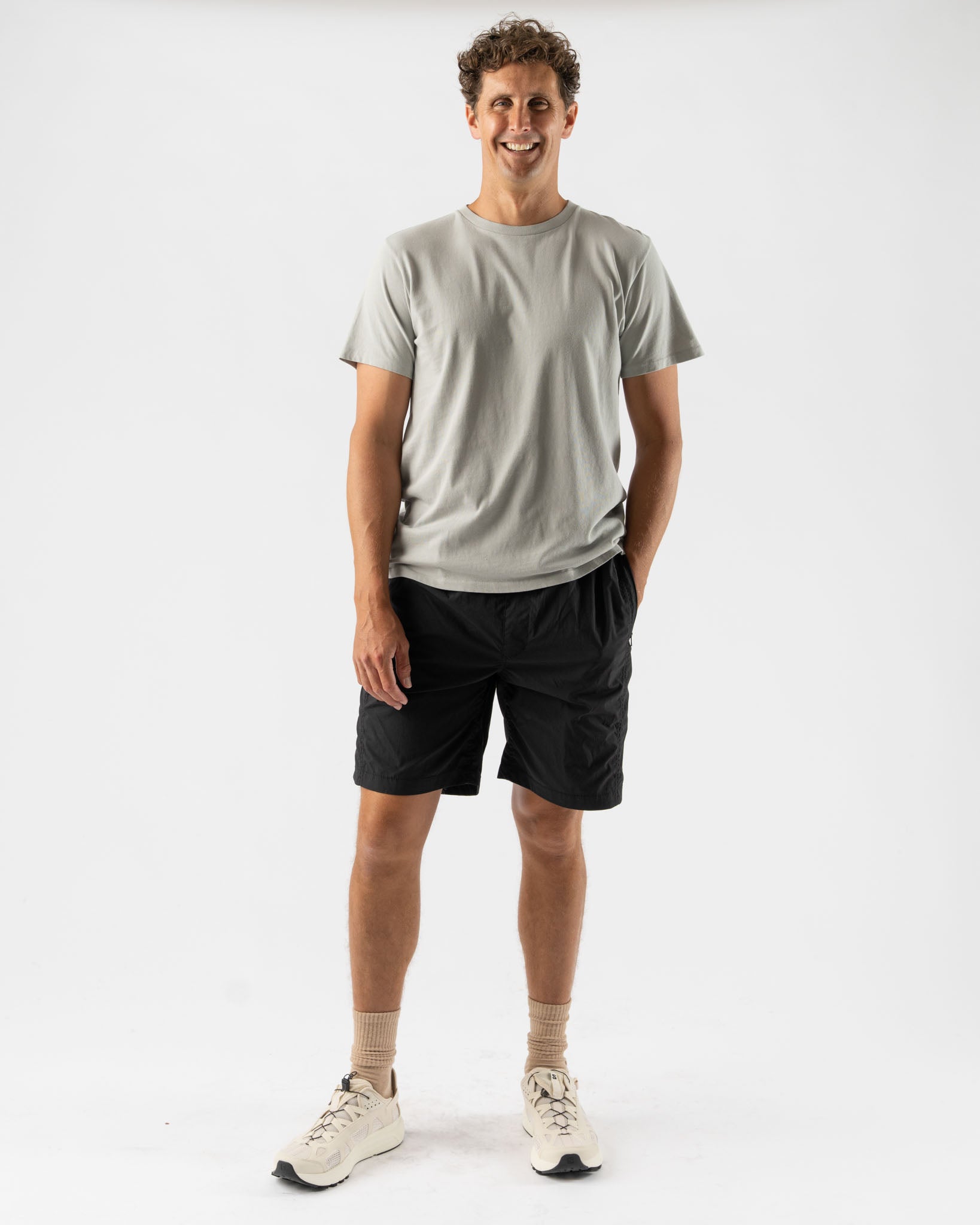 Lady White Co. LW121 Lite Jersey T-Shirt in Post Grey