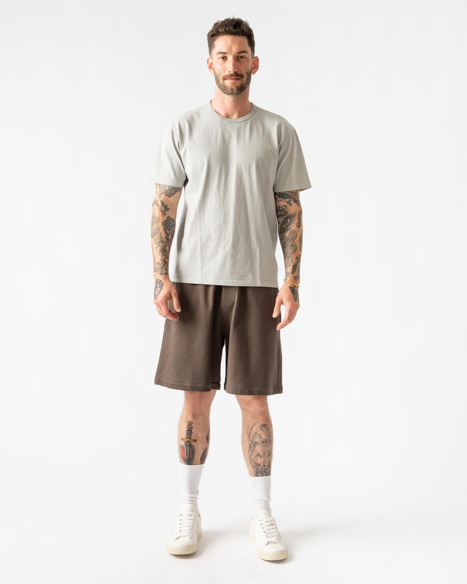 Lady White Co. LW1877TEX Textured Lounge Short in Bark