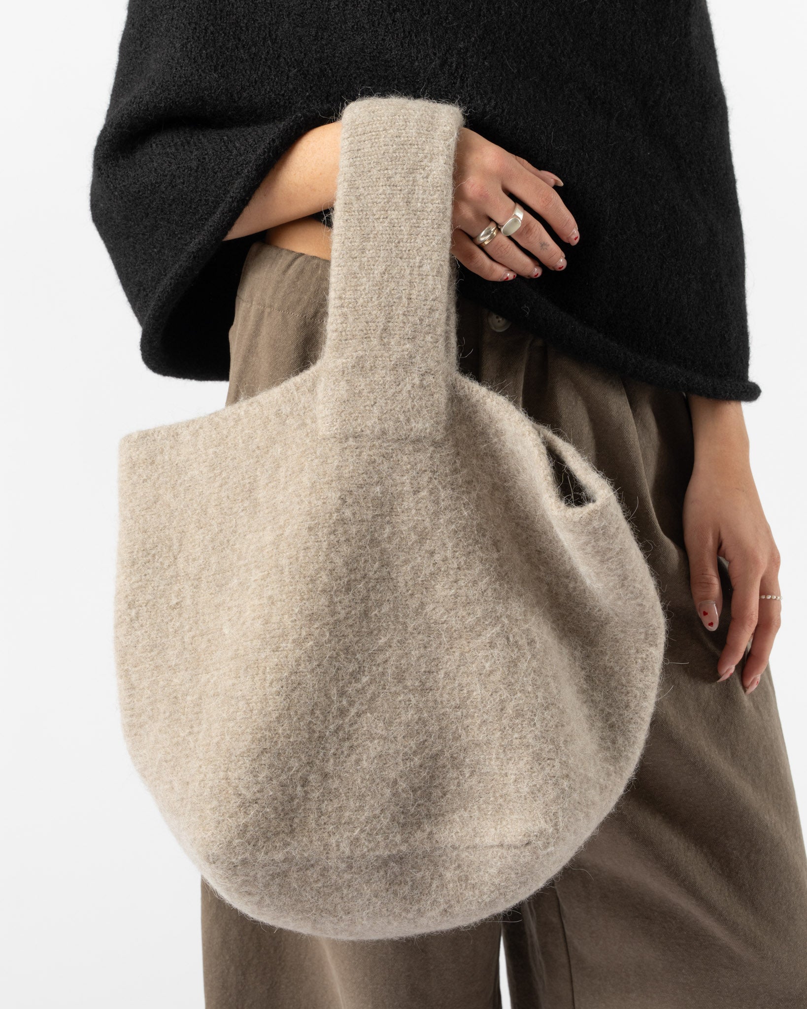 Lauren Manoogian Knit Bucket in Dust