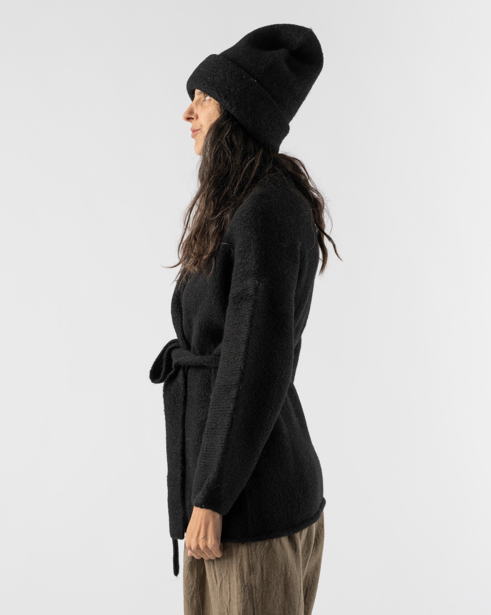 Lauren Manoogian Carpenter Hat in Black