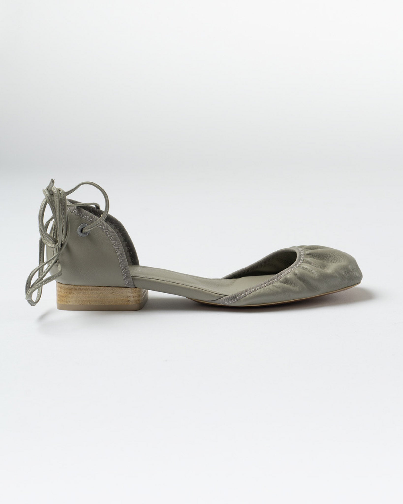 Lemaire Micro Ballerina Flat in Cement