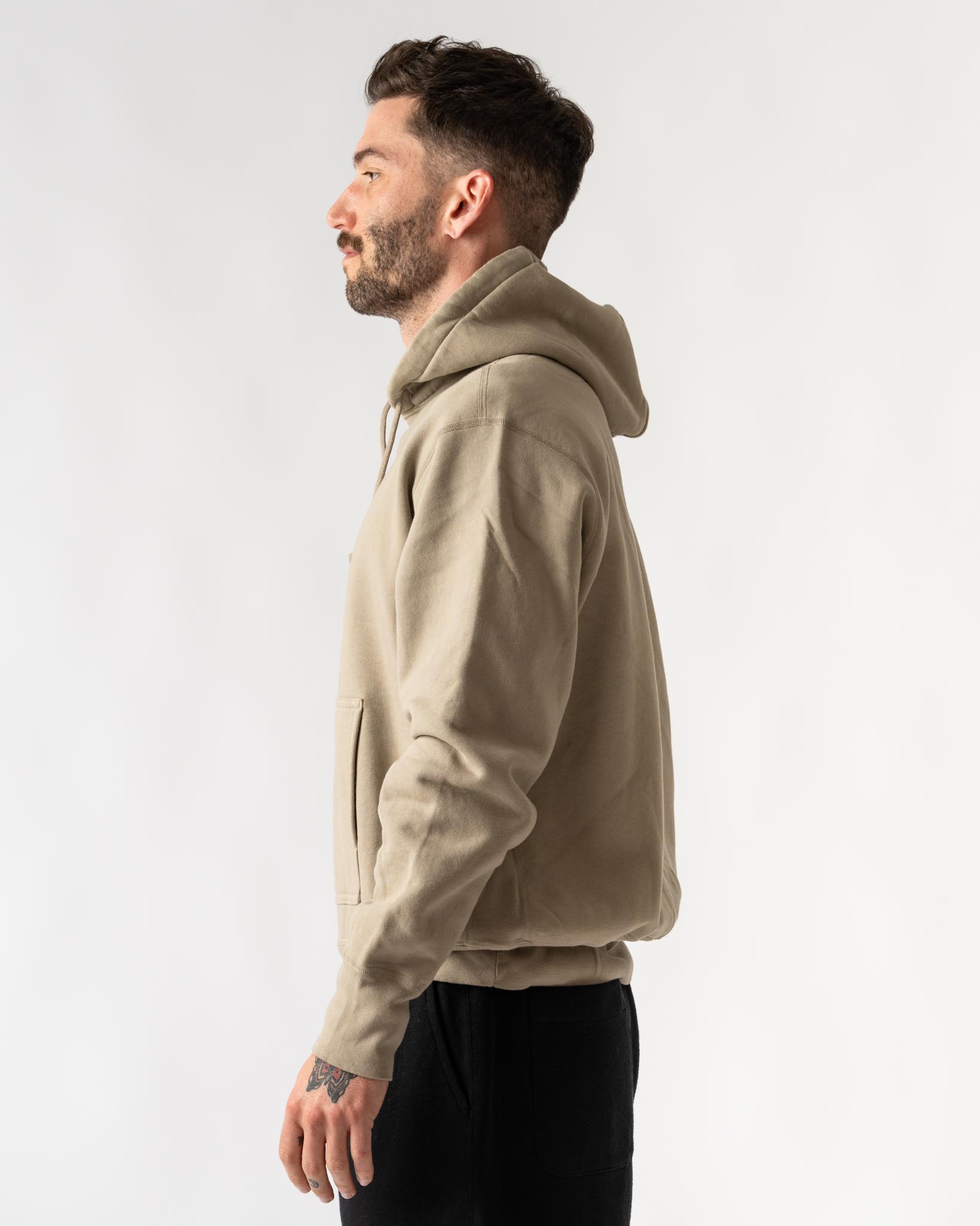 Lady White Co. LW622 LWC Hoodie in Almond
