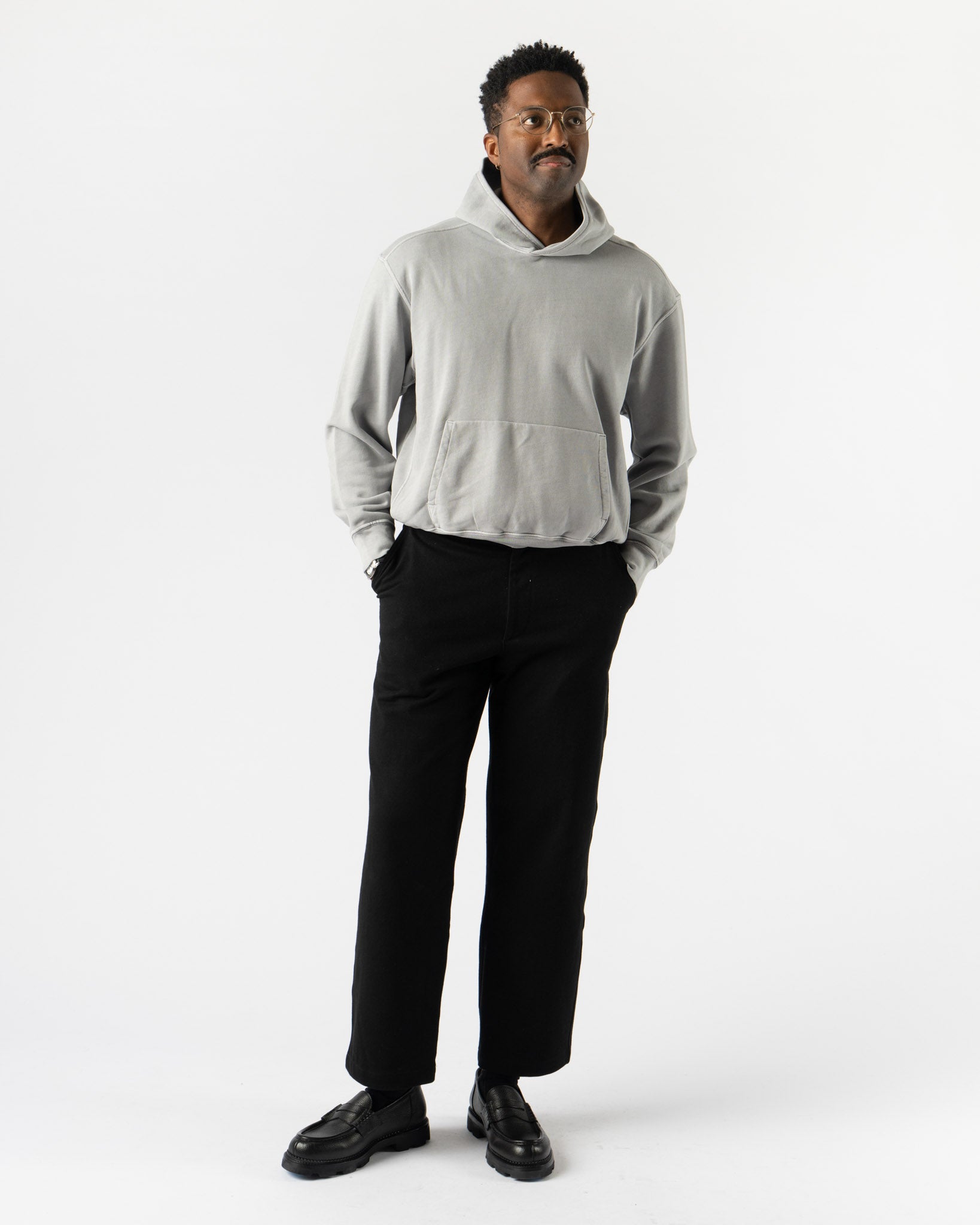 Lady White Co. LW612 Mini Crewneck in Pigment Chalk