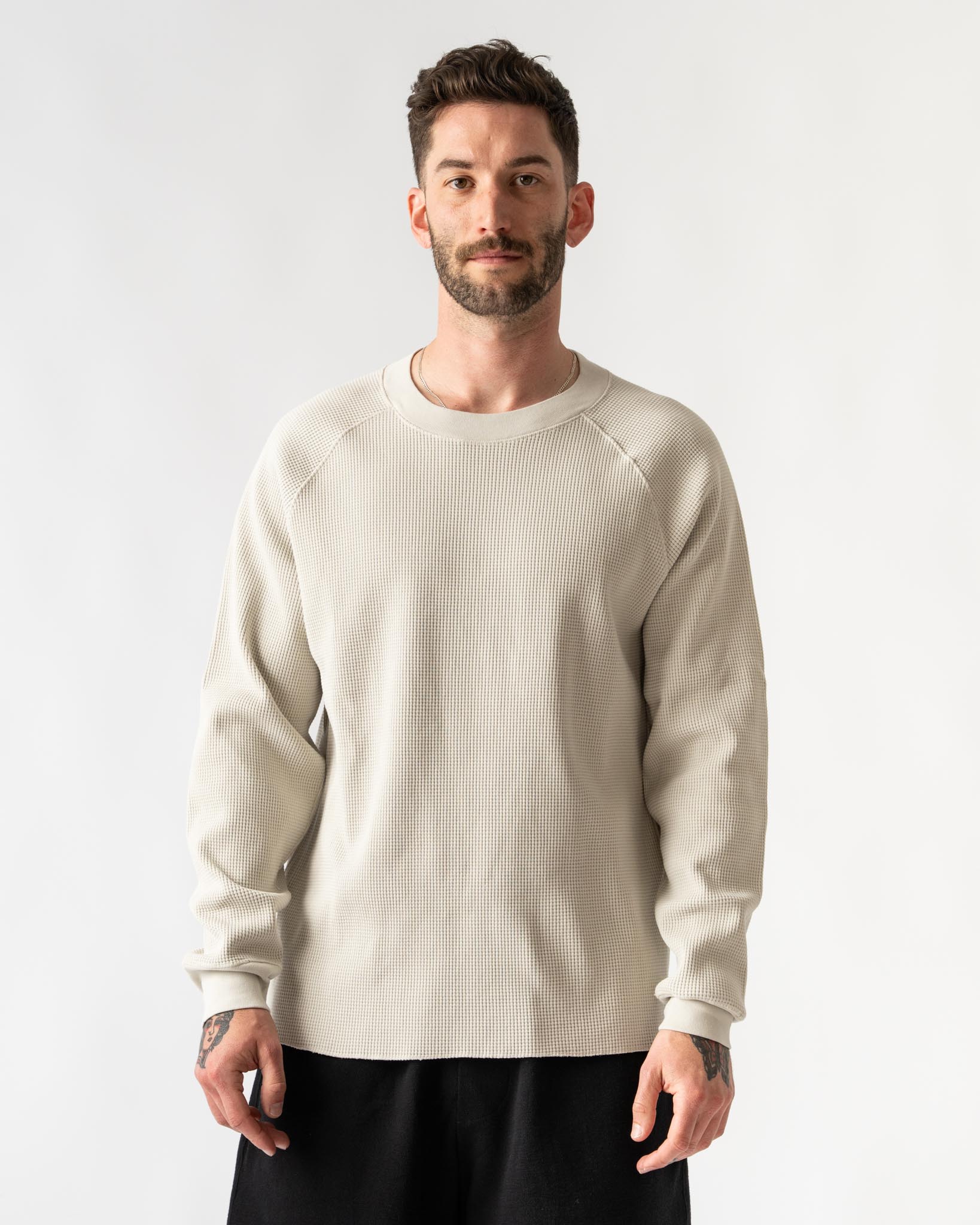 Lady White Co. LW217 Raglan Thermal in Putty