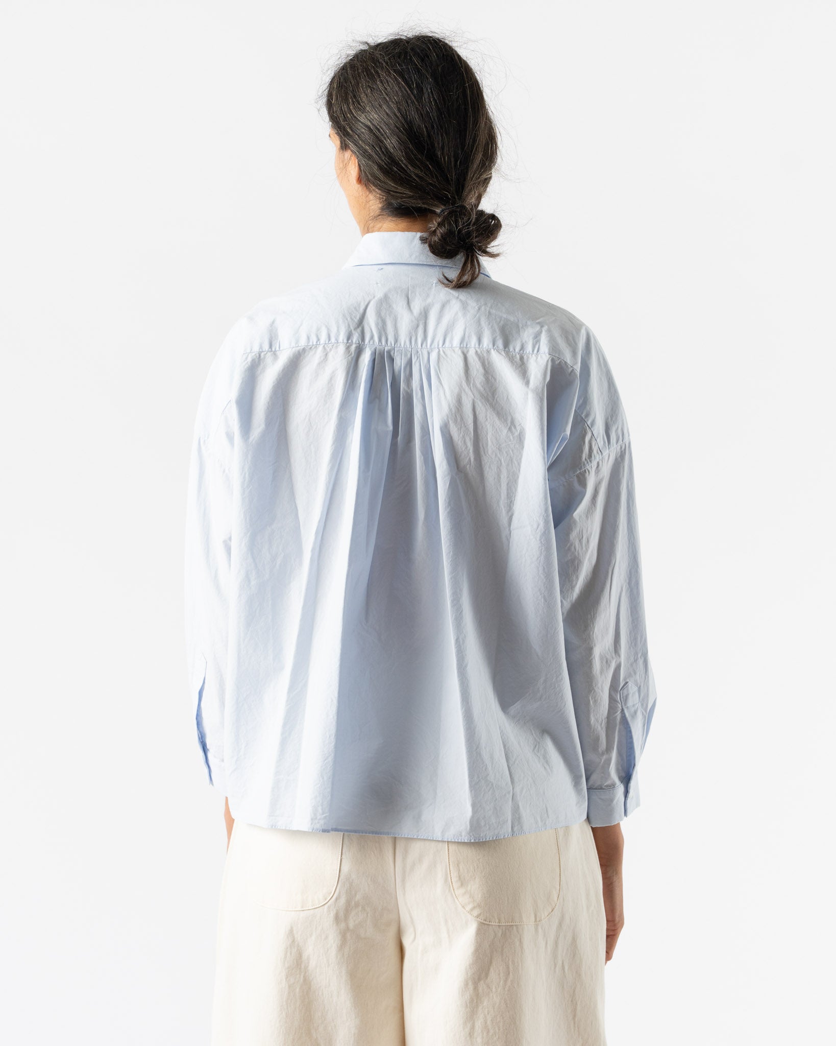 Fabiana Pigna Vert Blouse in Pale Blue