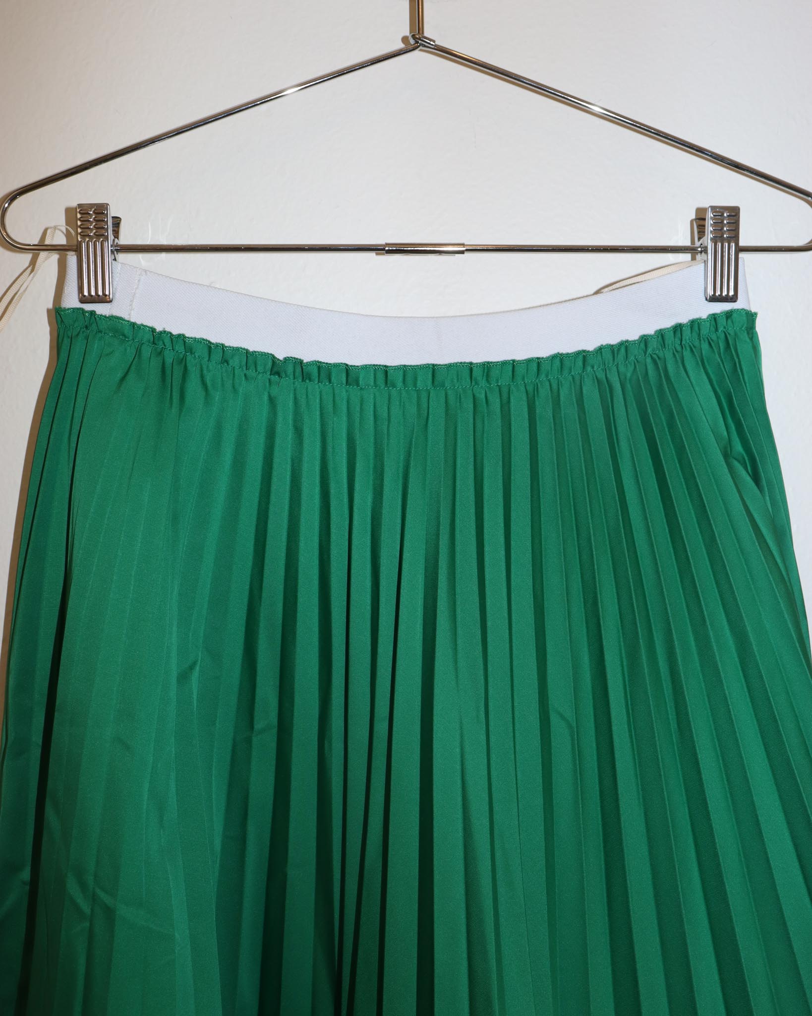 Pre-owned: Marni A-Line Skirt in Green