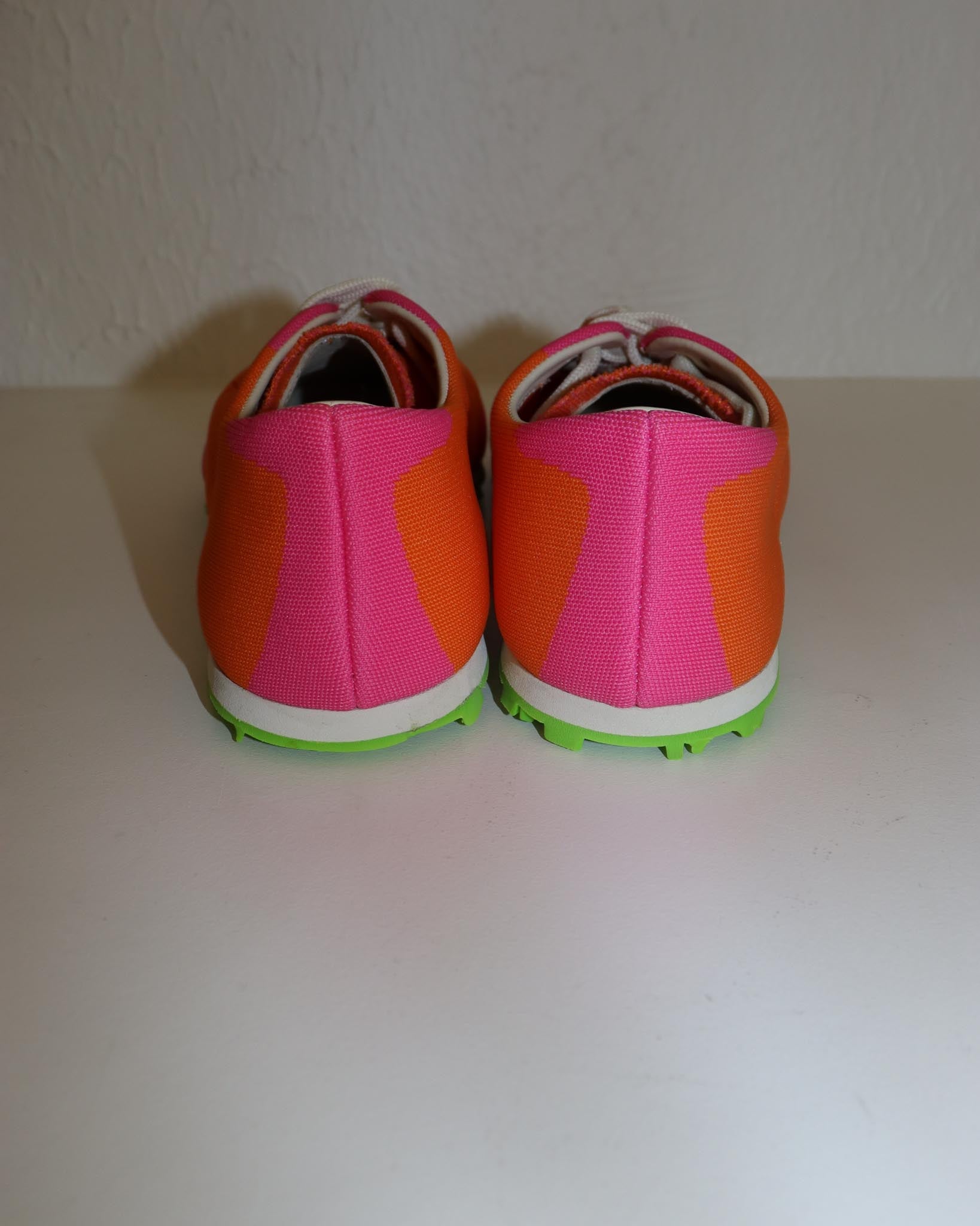 Pre-owned: Marni Canvas Colorblock Pattern Sneakers