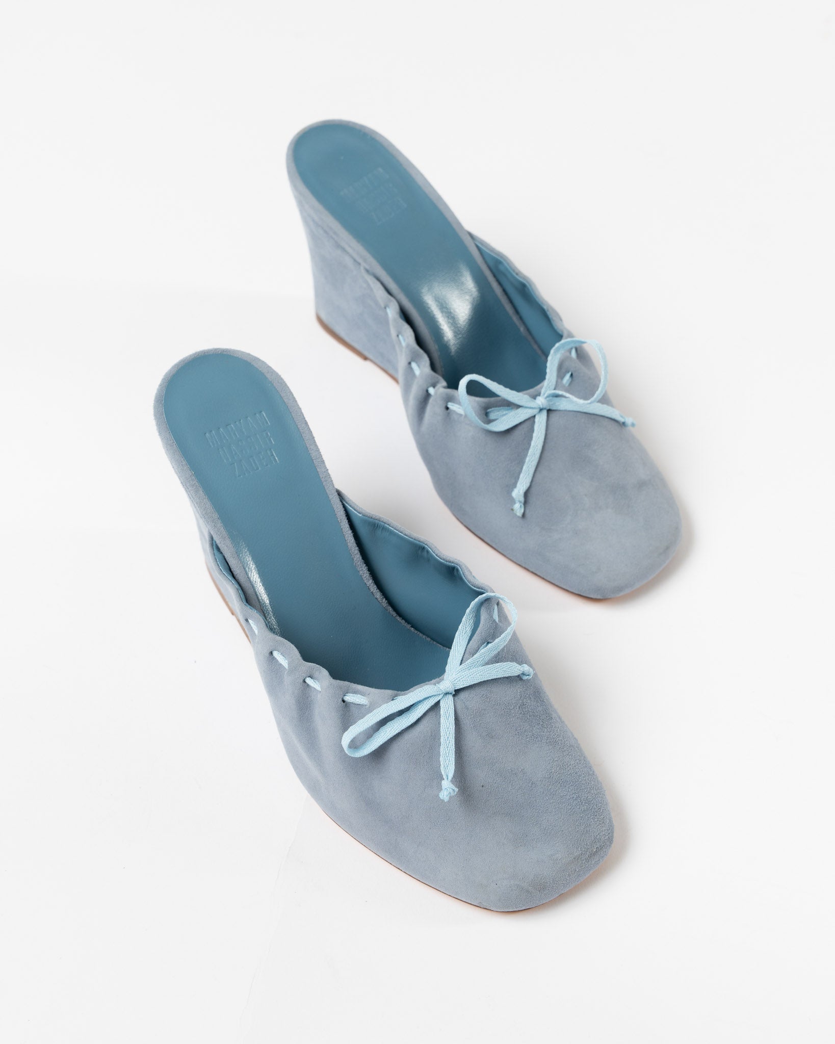 Maryam Nassir Zadeh Ballet Wedge in Ice