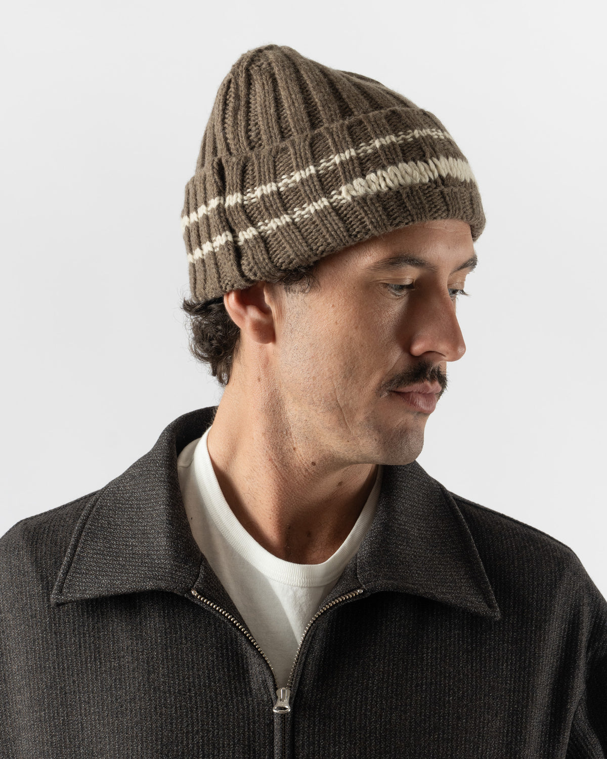 mfpen Court Beanie in Espresso