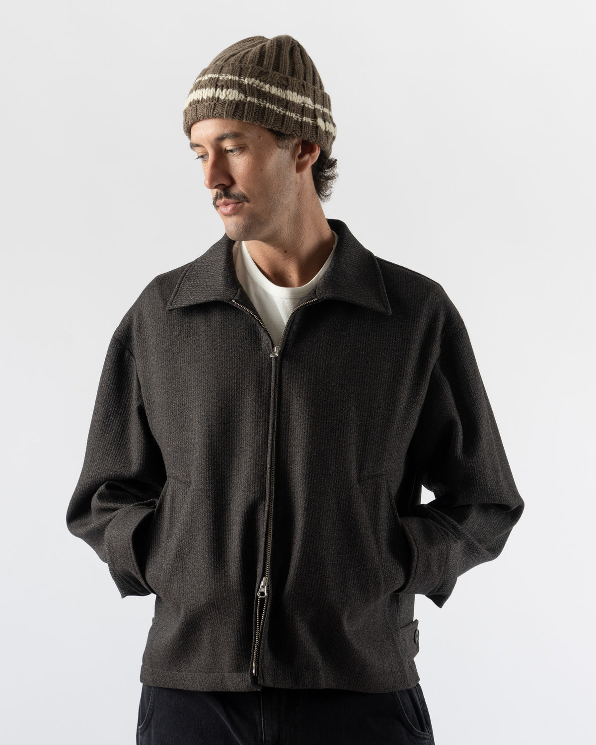 mfpen Court Beanie in Espresso