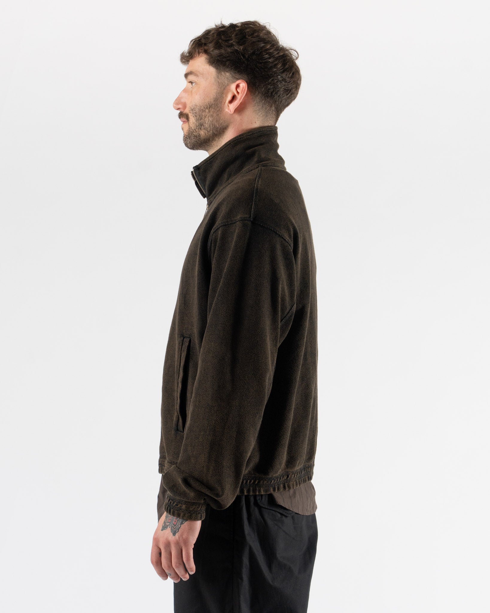 mfpen Covet Full Zip in Burned Black