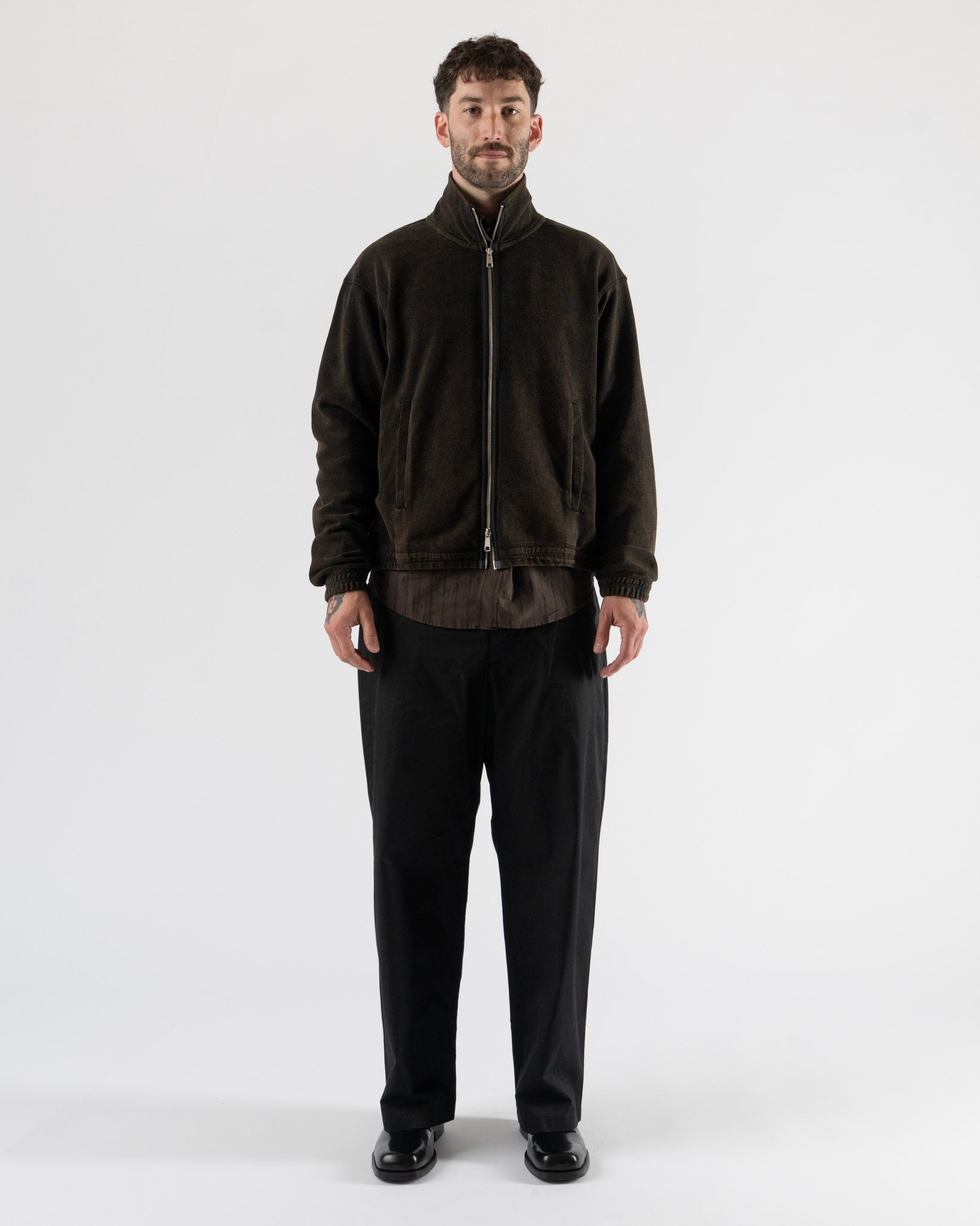 mfpen Covet Full Zip in Burned Black