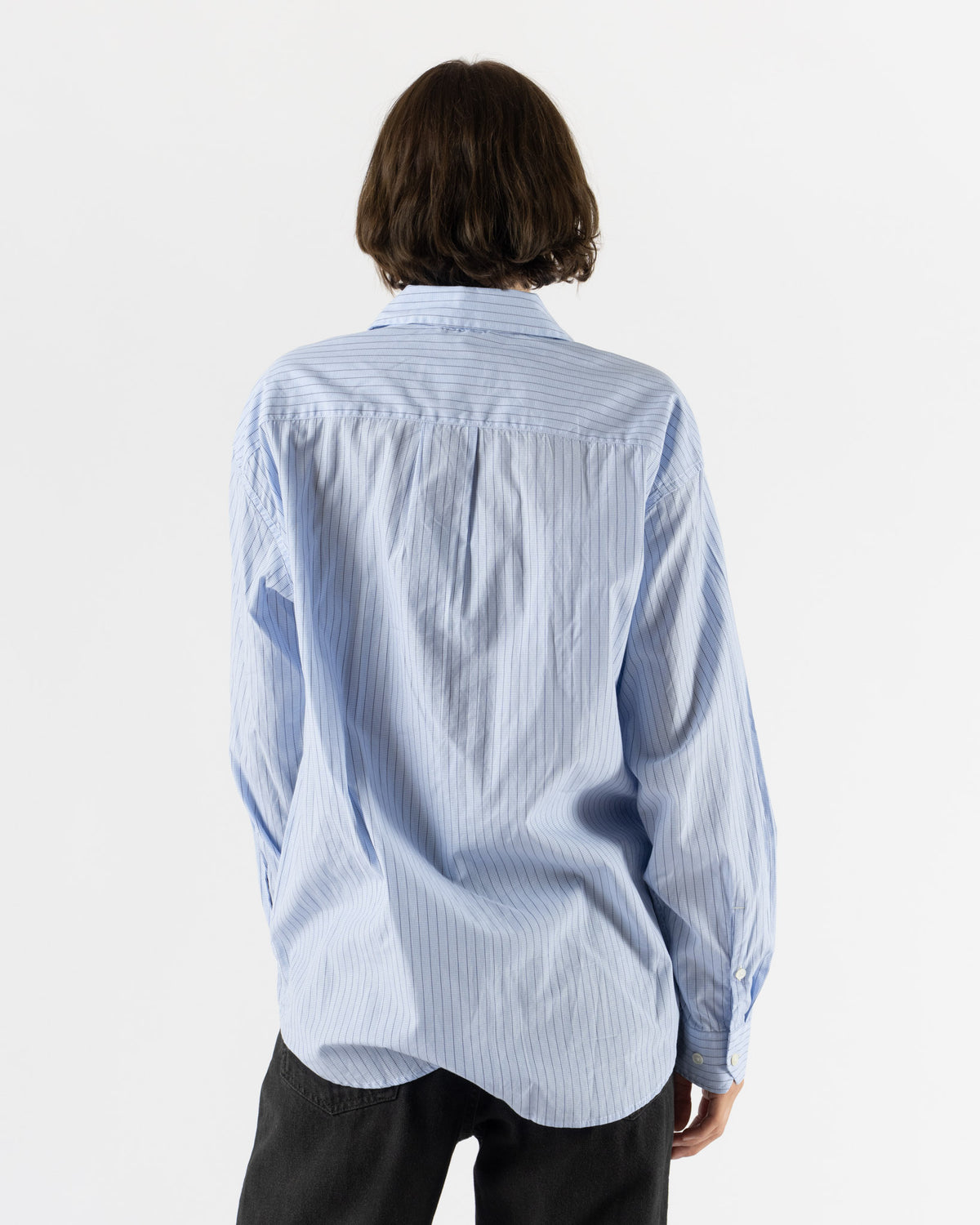 mfpen Womens Generous Shirt in Assistant Stripe