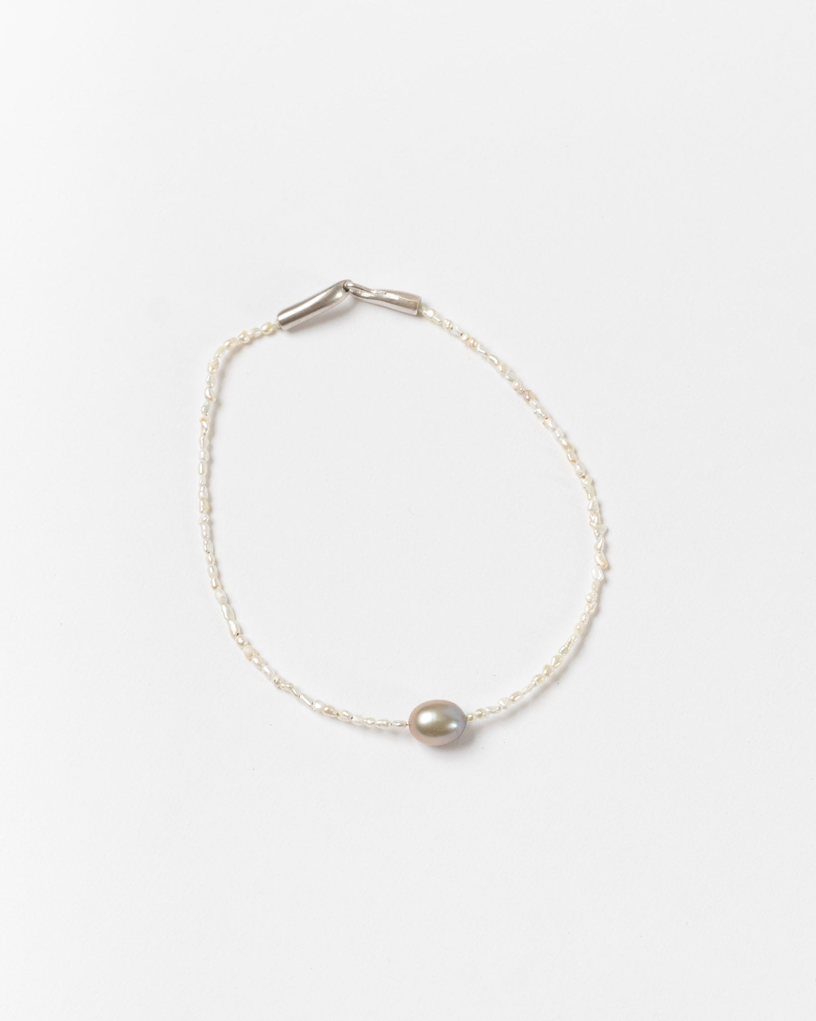 Nathalie Schreckenberg Keshi Pearl Anklet
