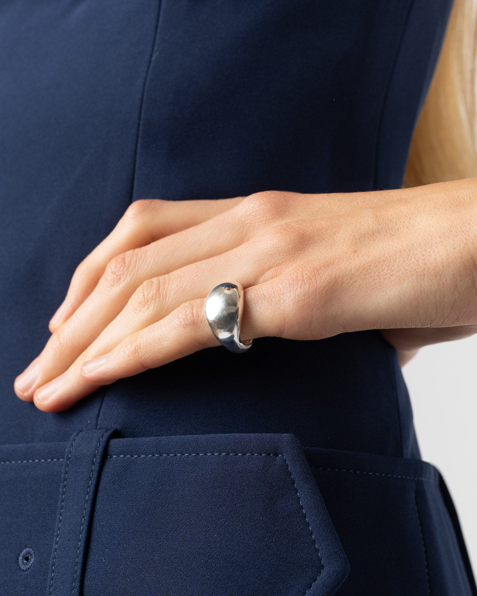 Nathalie Schreckenberg Large Drop Ring