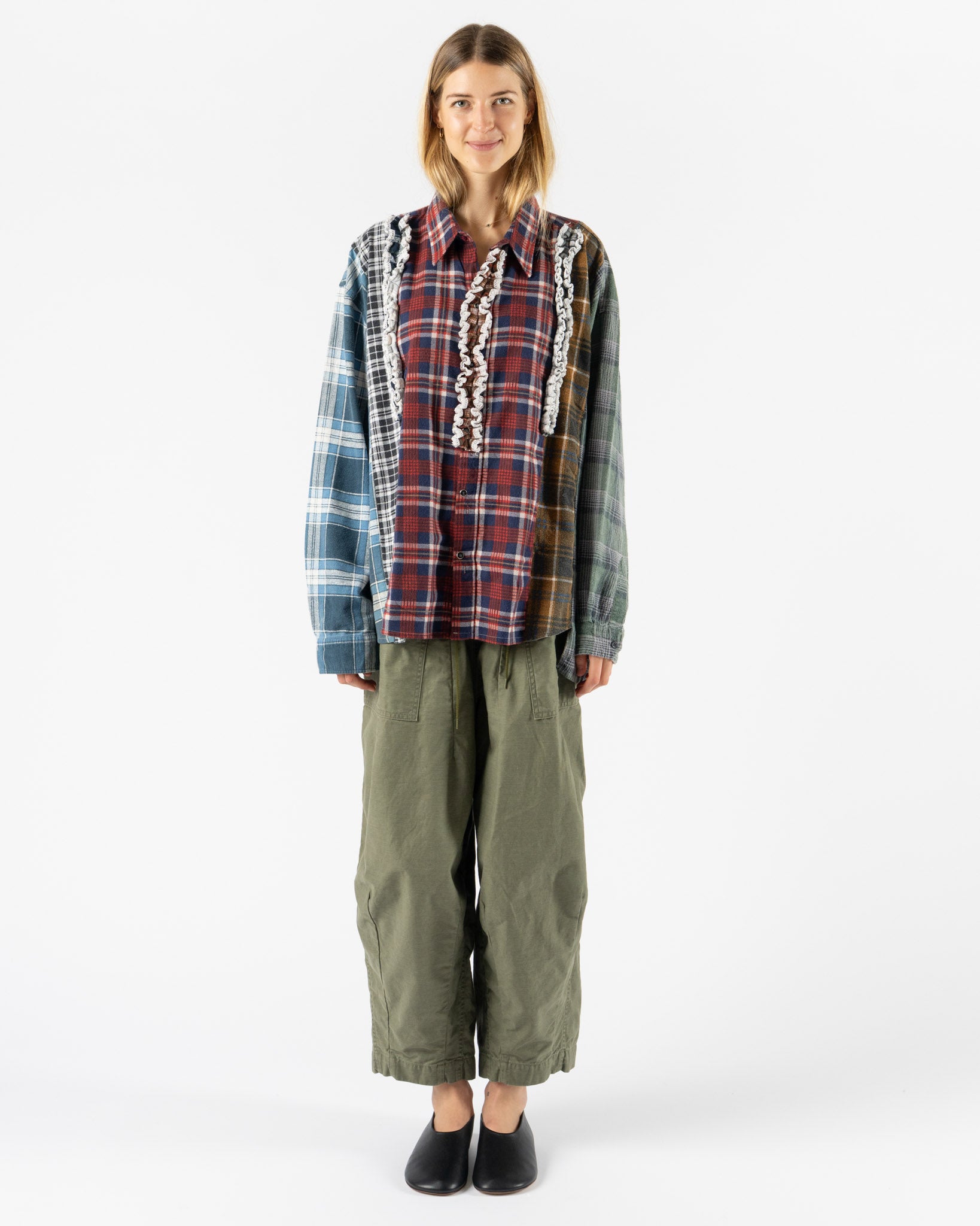 Needles H.D. Fatigue Pant in Olive
