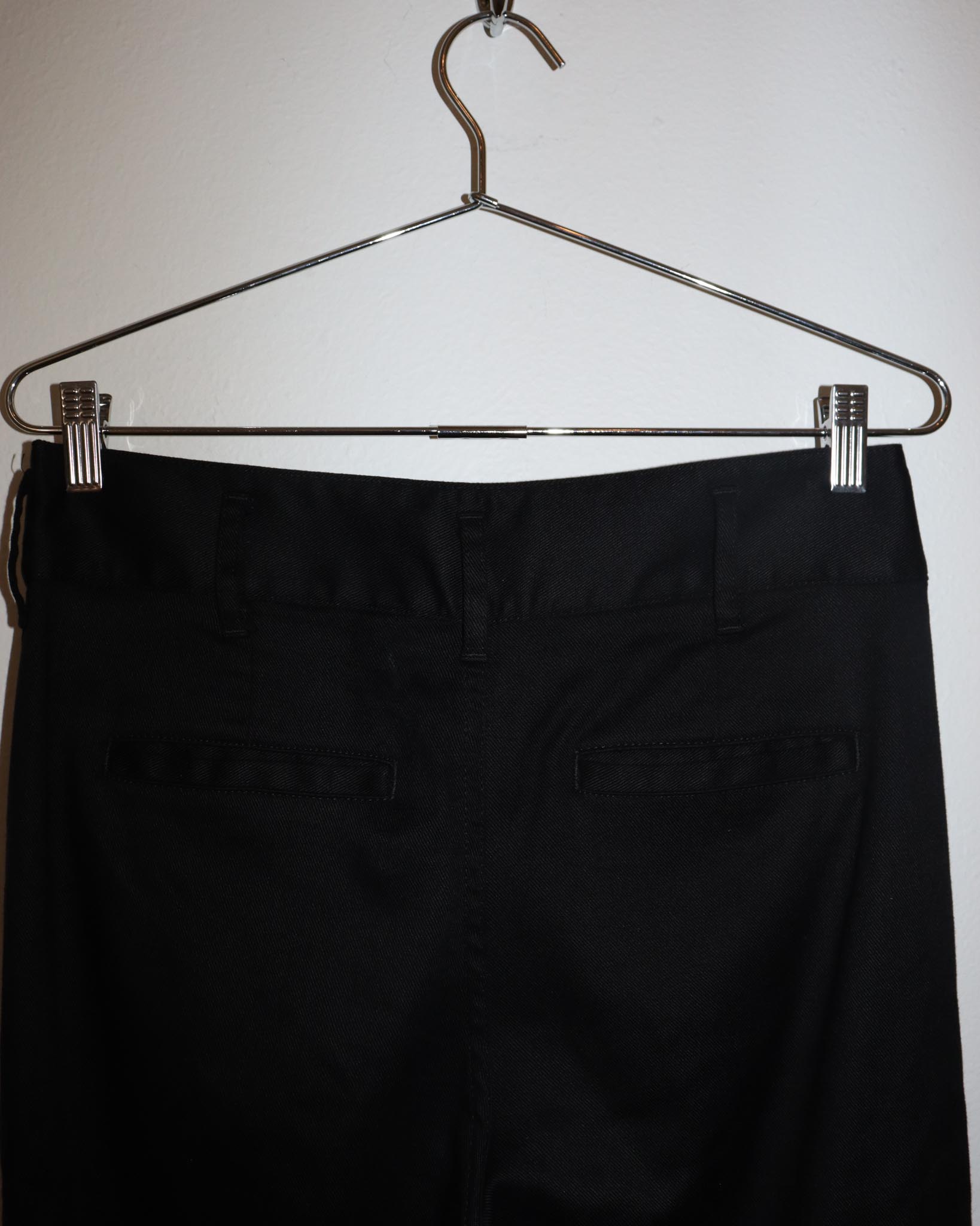 Pre-owned: Nili Lotan Elasticized Hem Trousers in Black
