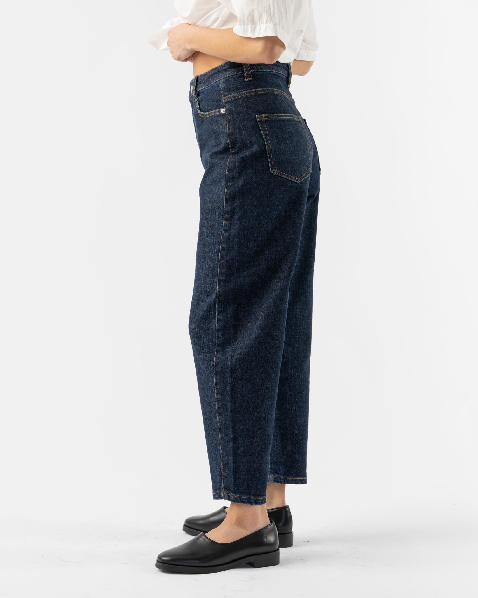 nicholson & nicholson Tea Tree Japanese Denim Jean in Blue