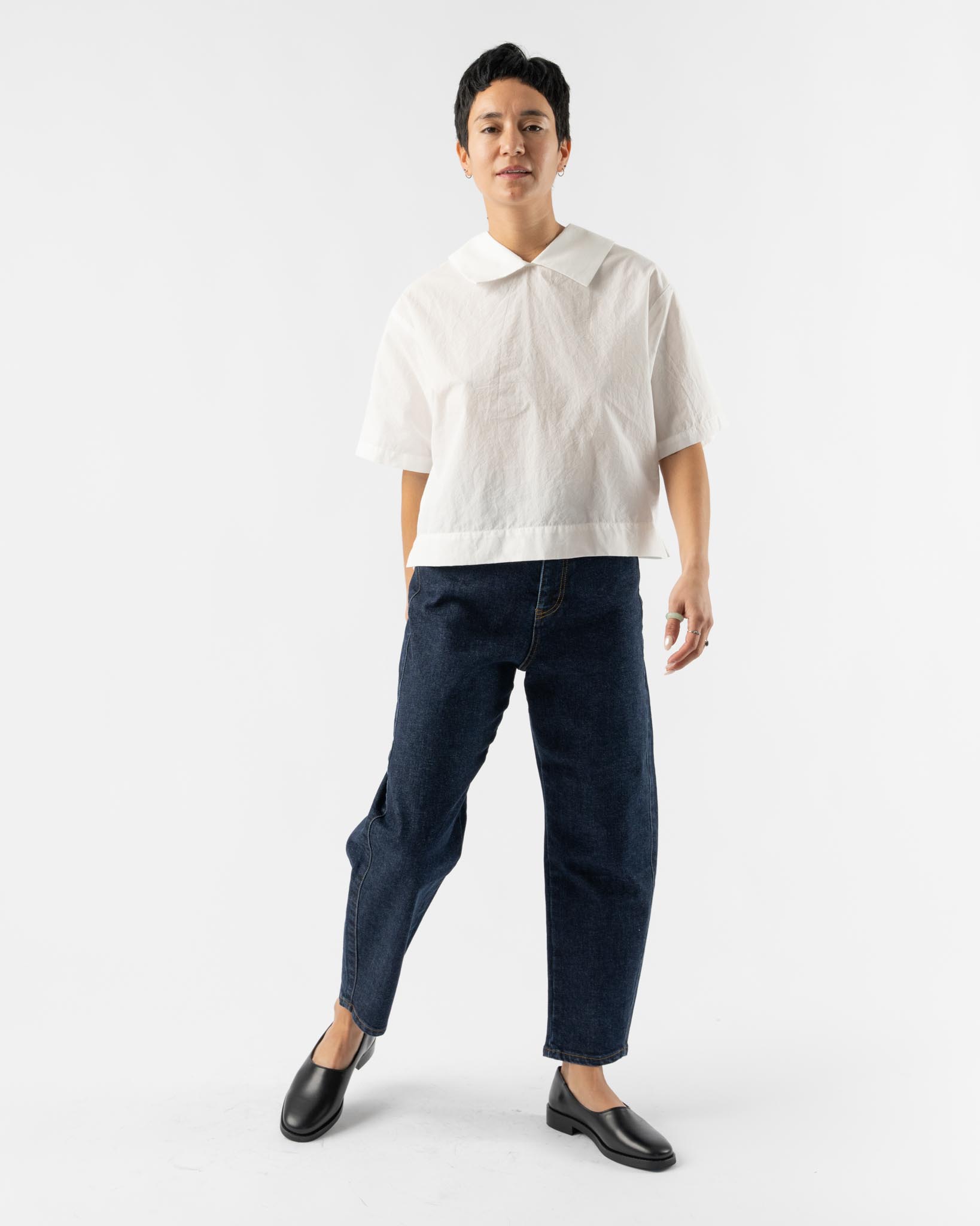 nicholson & nicholson Tea Tree Japanese Denim Jean in Blue