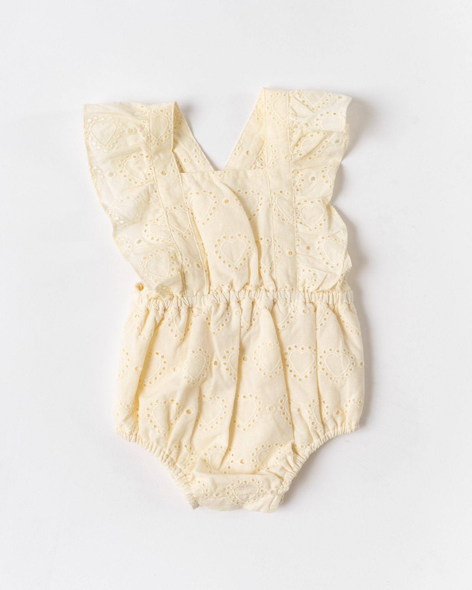 Noralee Lucy Romper in Ivory