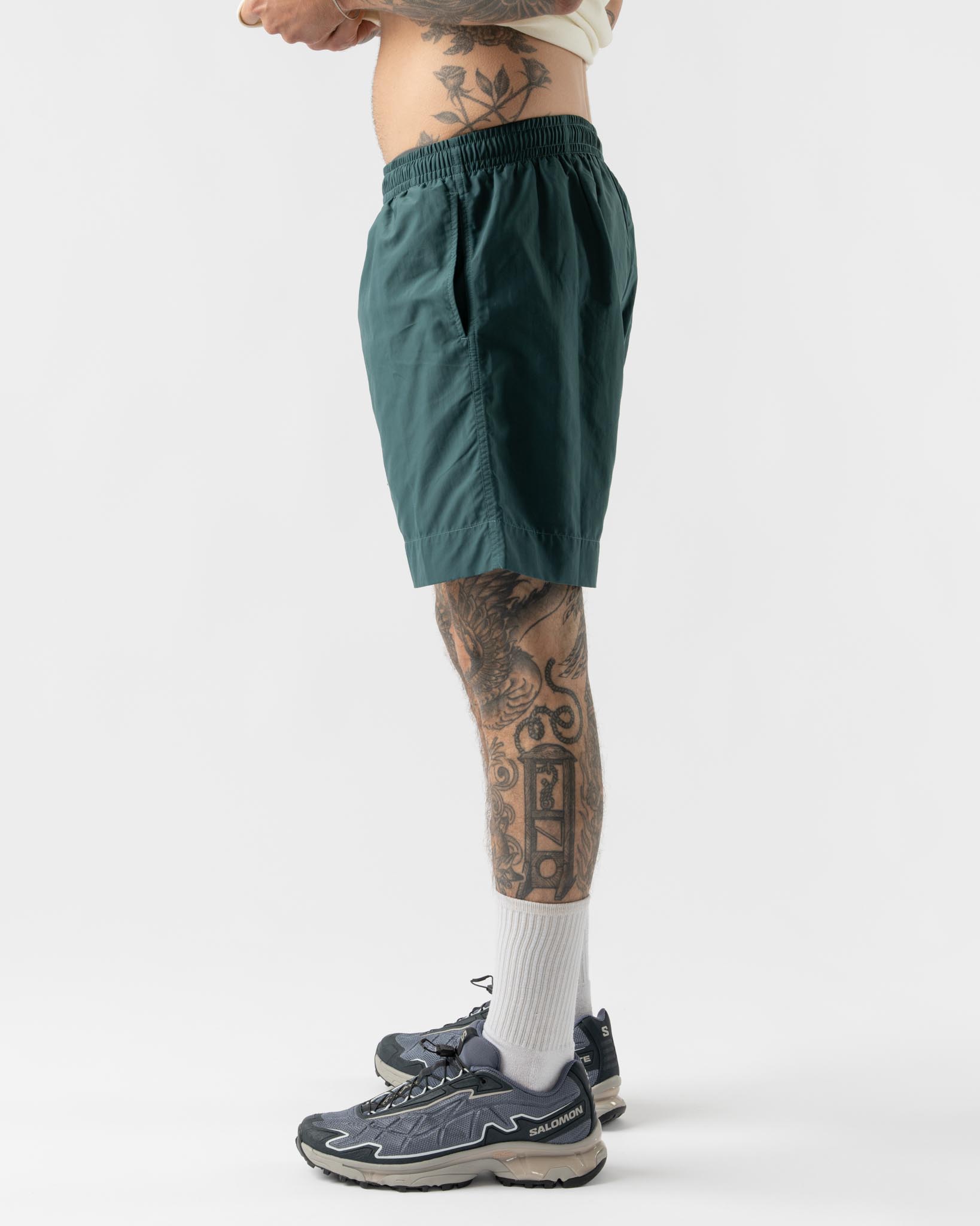 Knickerbocker Brighton Recycled Swim Short in Teal