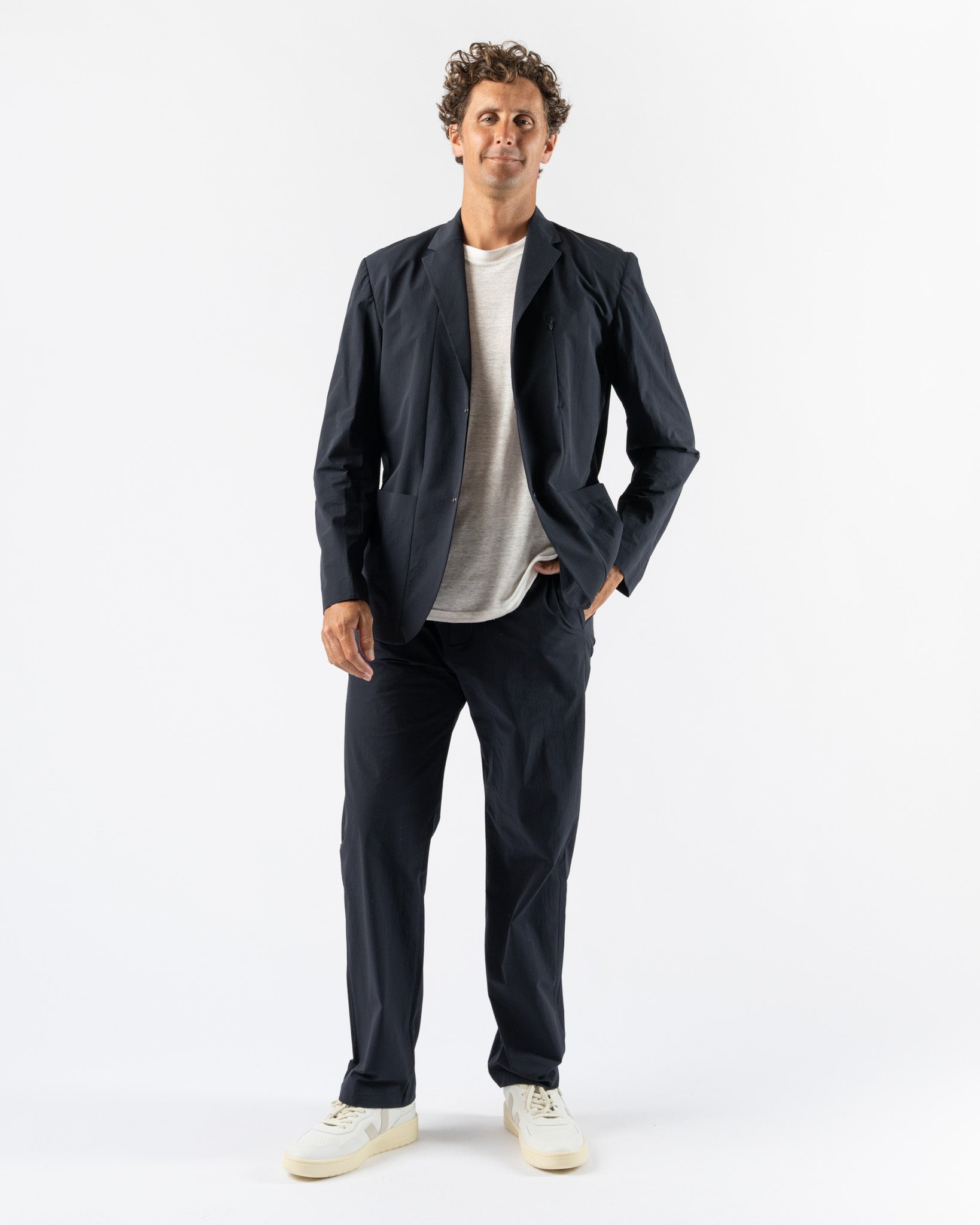 Norse Projects Emil Travel Light in Dark Navy