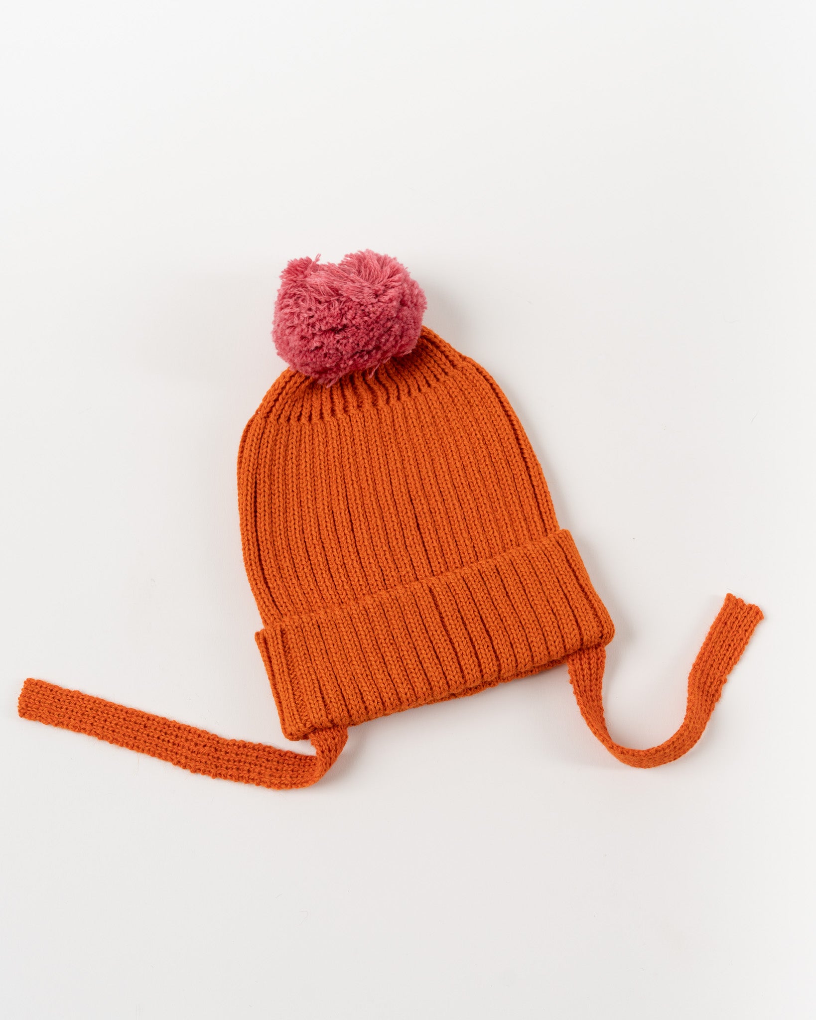 Oeuf Pom Pom Hat in Yam