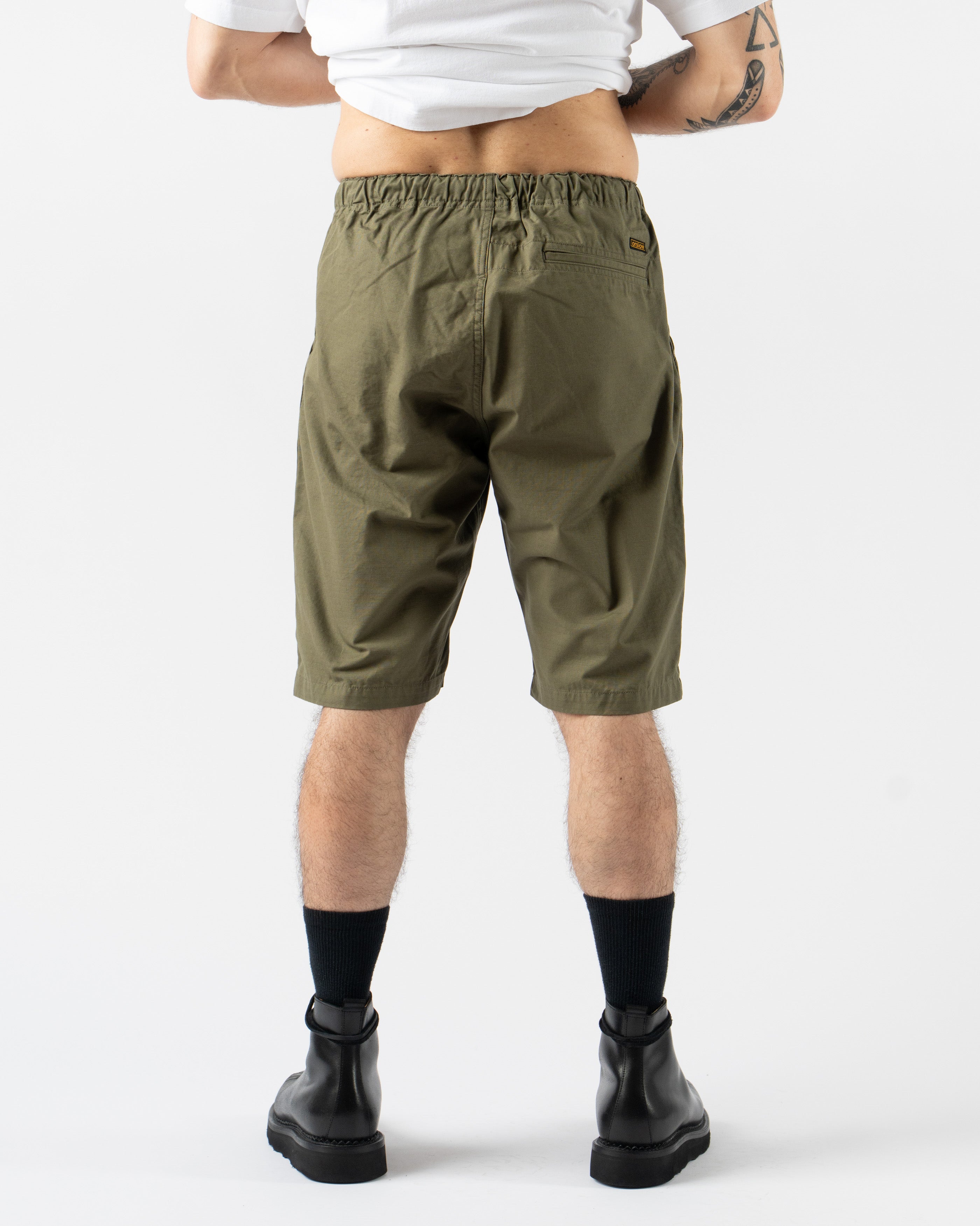 orSlow New Yorker Shorts in Army Green