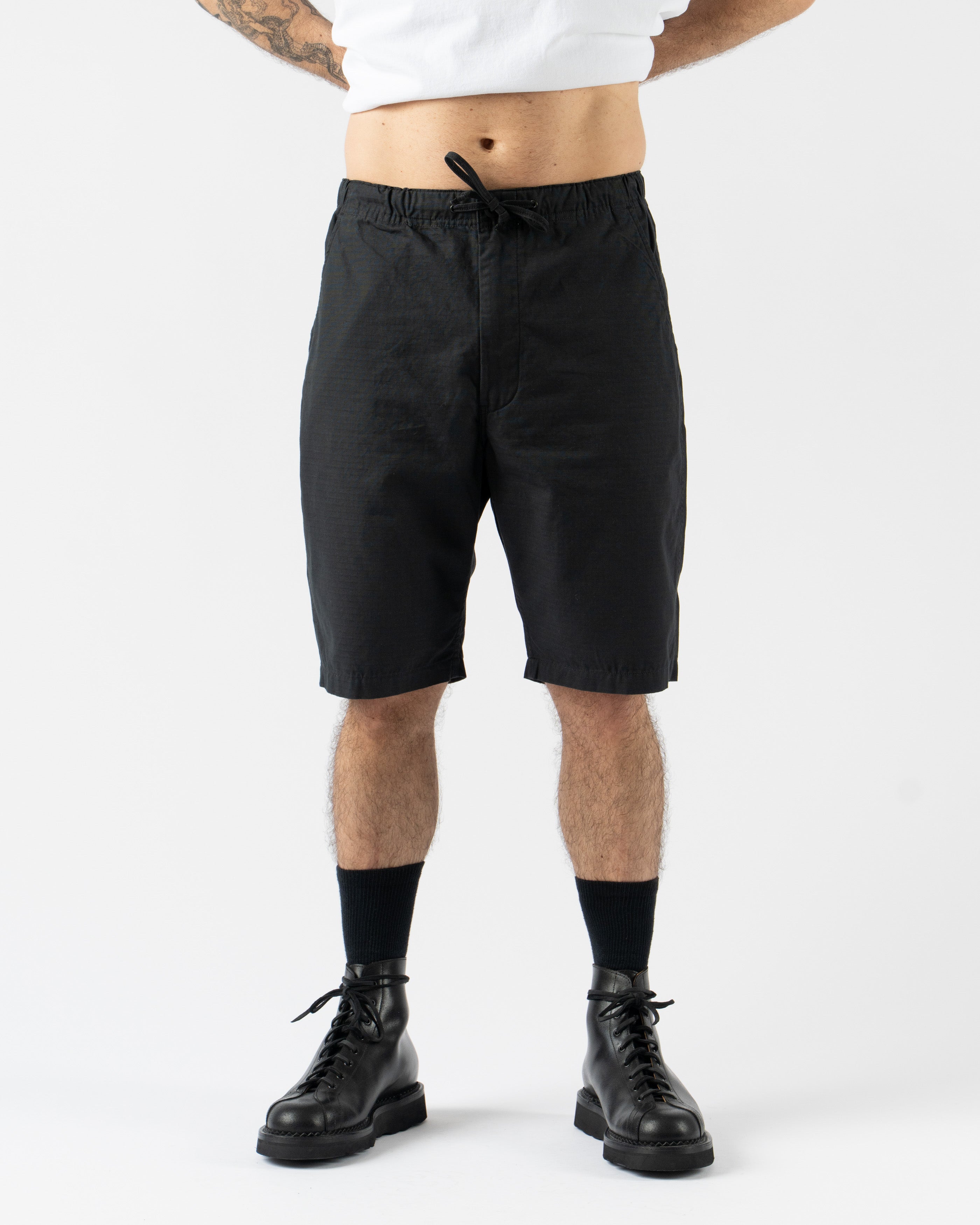 orSlow New Yorker Shorts in Sumi Black