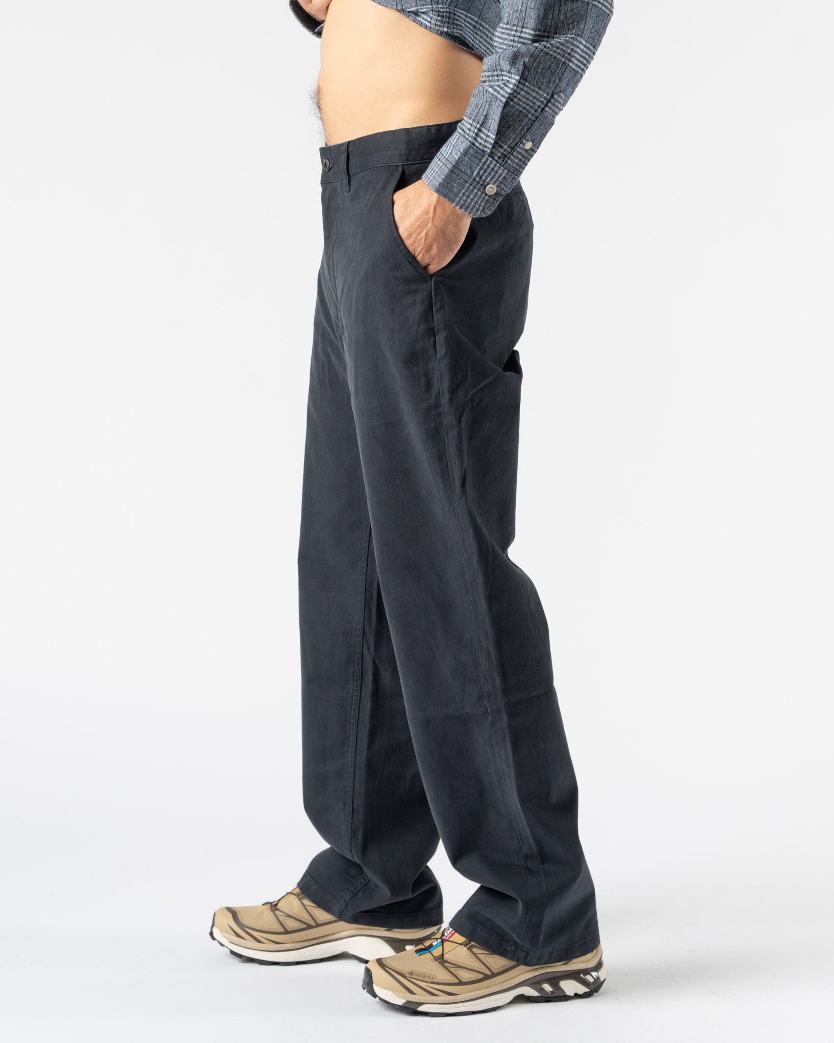 Corridor Moleskin Trouser in Navy