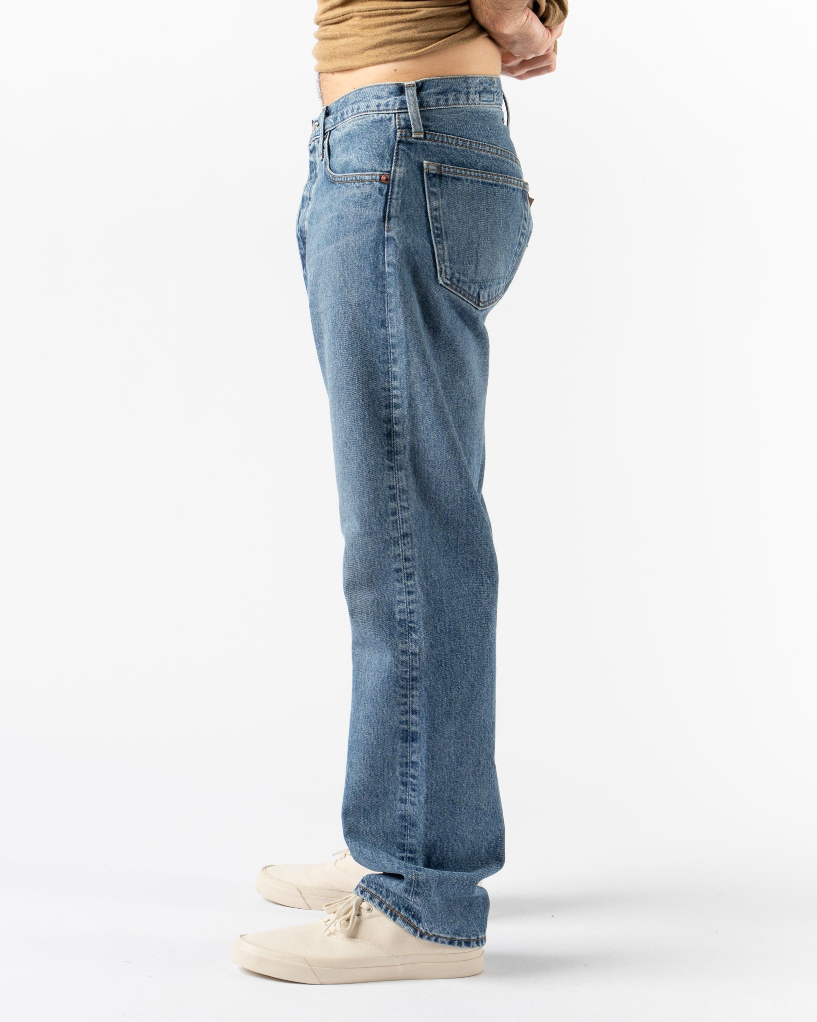 orSlow 105 90's Denim in Mid Used Wash