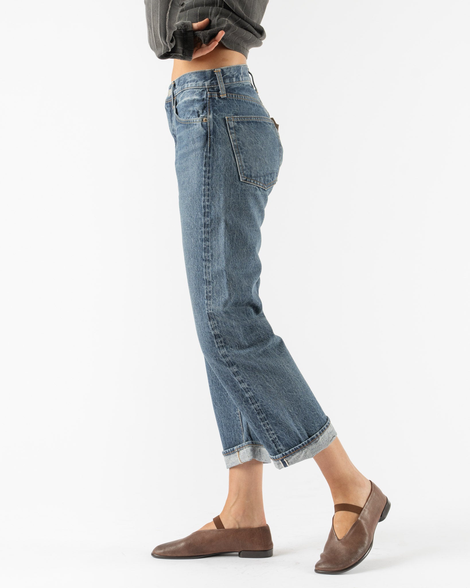 orSlow 60'S Selvedge Denim Jeans in 2 Year Wash