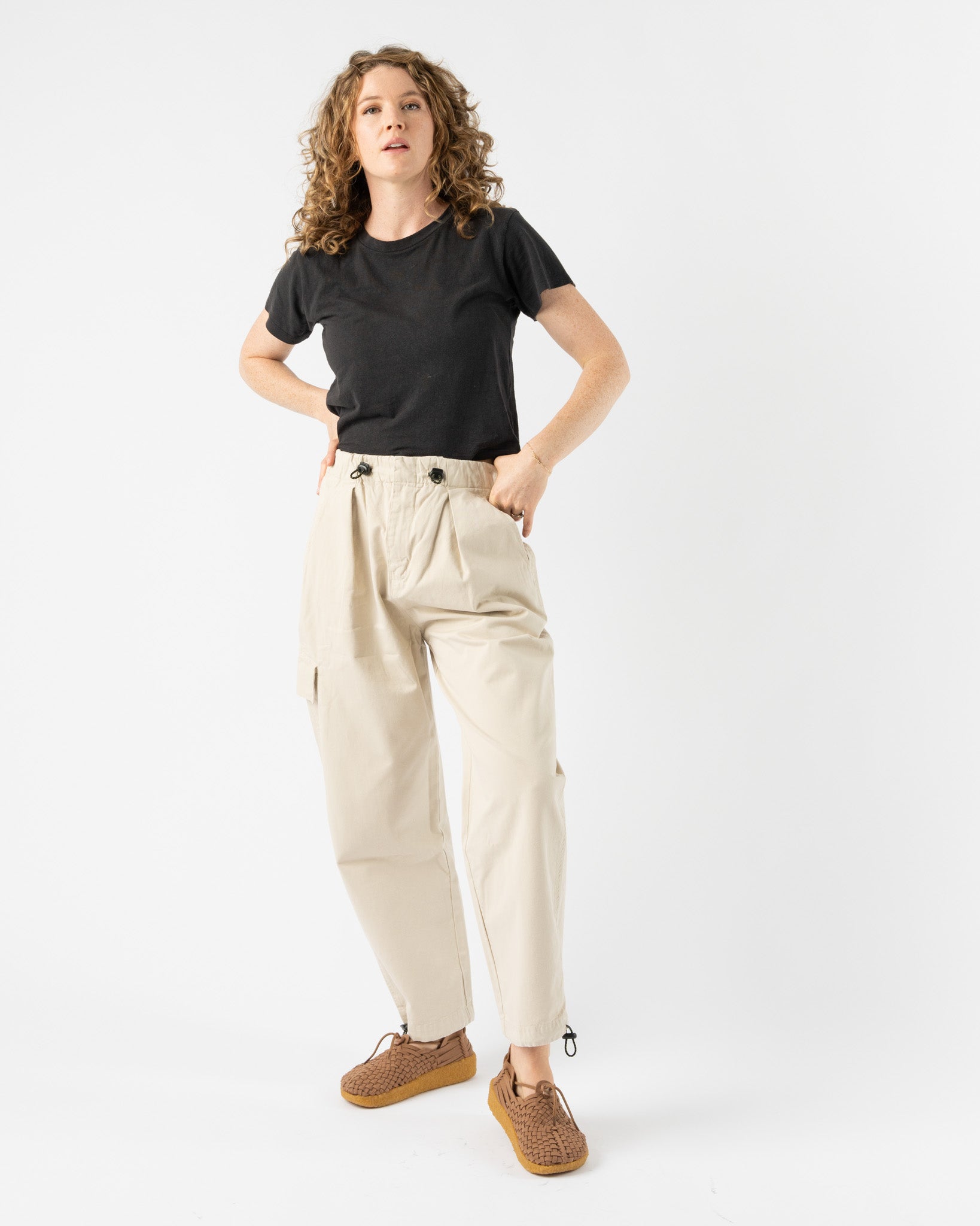 Girls of Dust Desert Pants in Mastik
