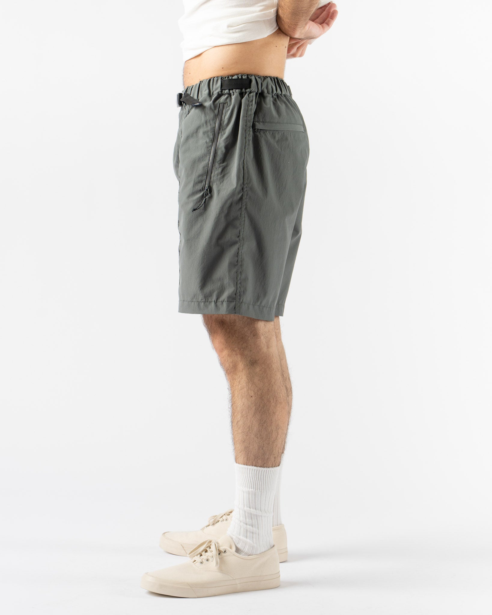 Pilgrim Surf + Supply Ira Climbing Short in Grey