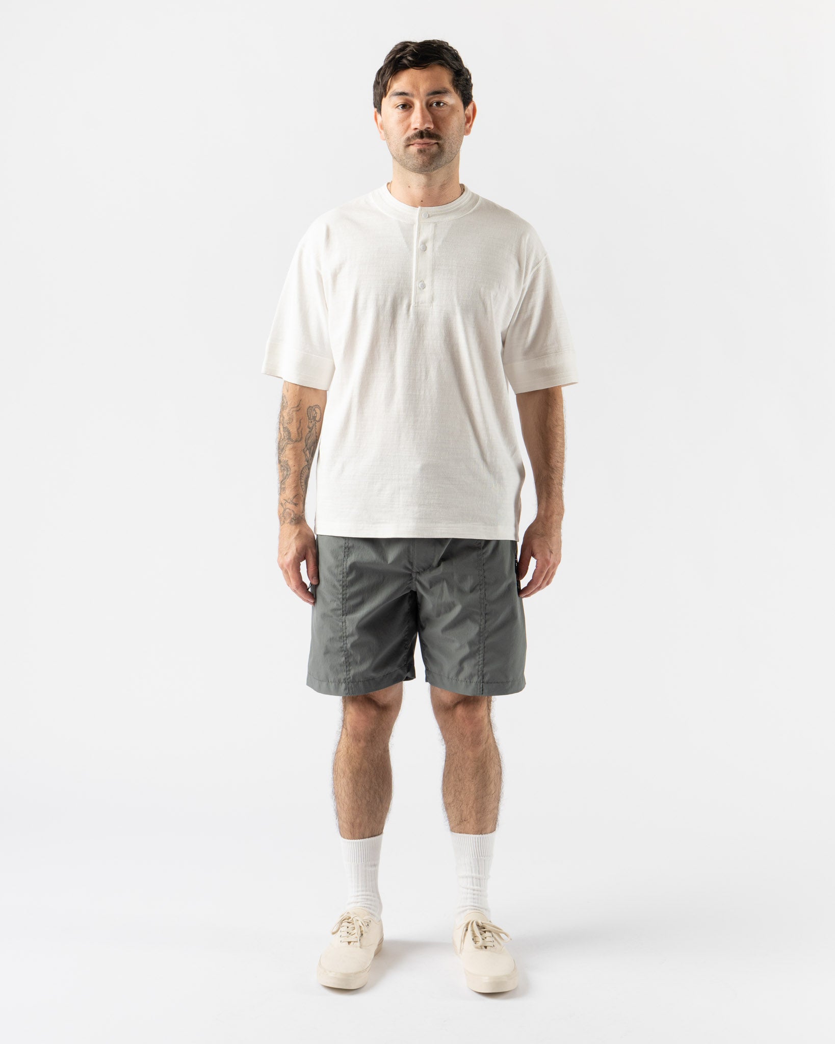 Pilgrim Surf + Supply Ira Climbing Short in Grey