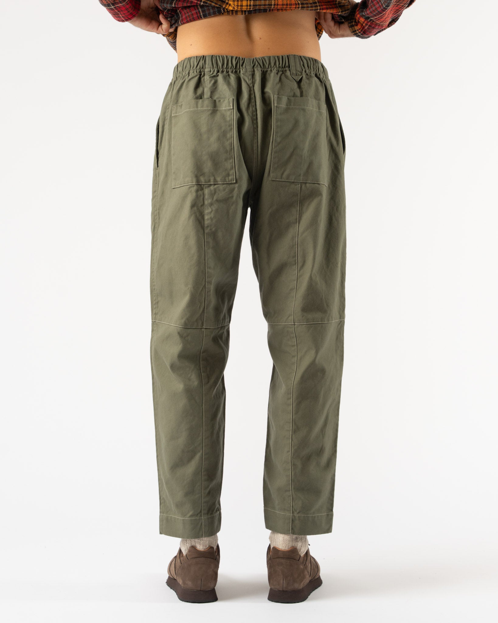 Pilgrim Surf + Supply Kim Easy Pant in Olive