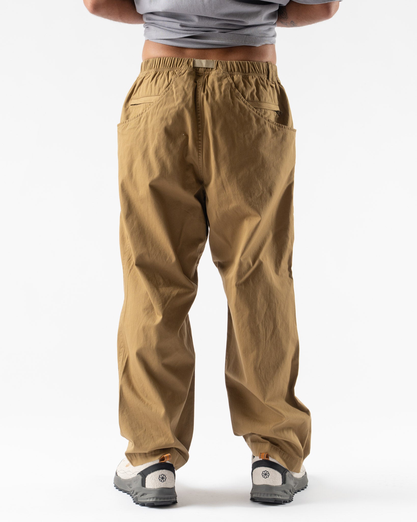 Pilgrim Surf + Supply Salathe Cordura Straight Pant in Khaki
